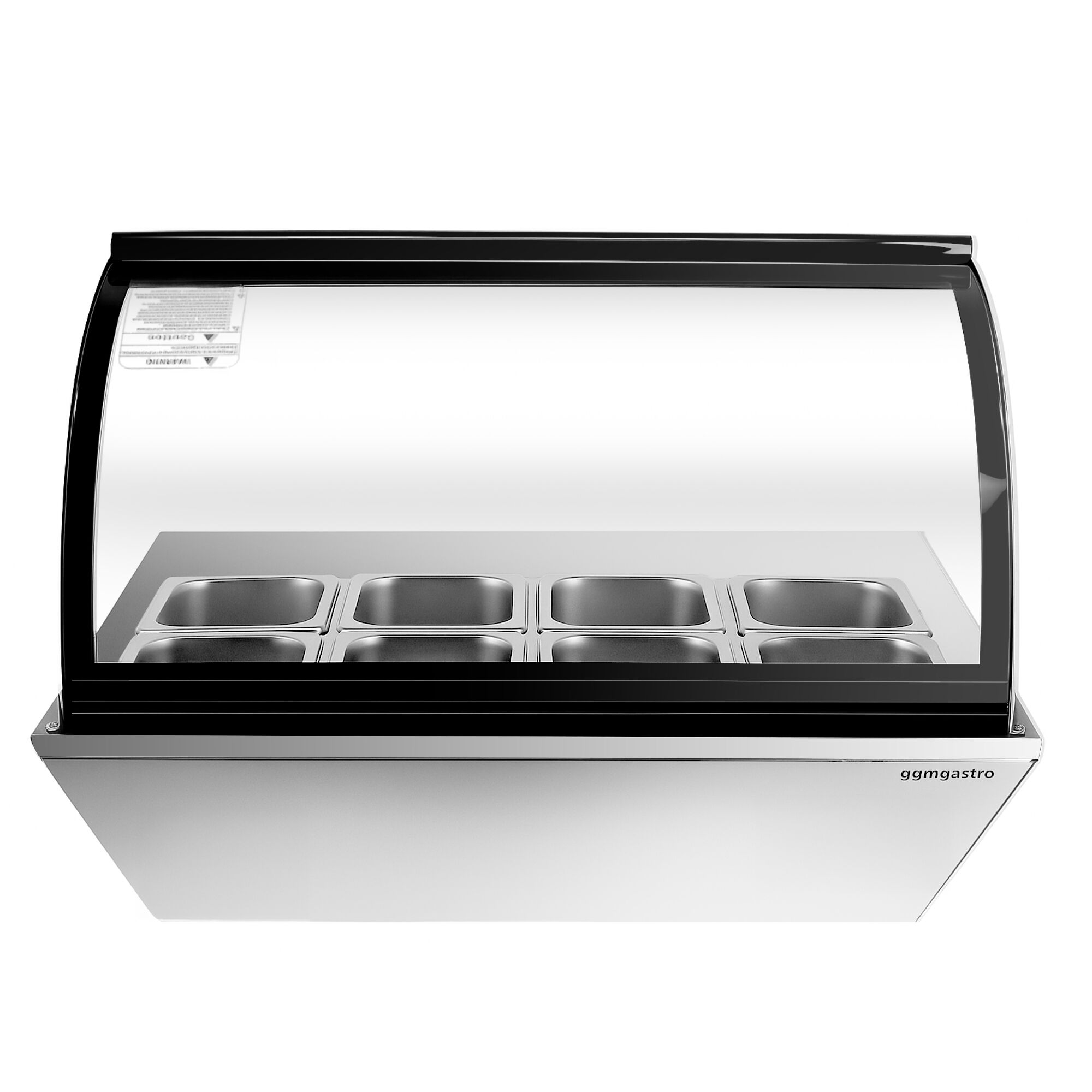 Vitrine réfrigérée de table - 67L - 765mm - pour 8x GN 1/6 ou 4x GN 1/3