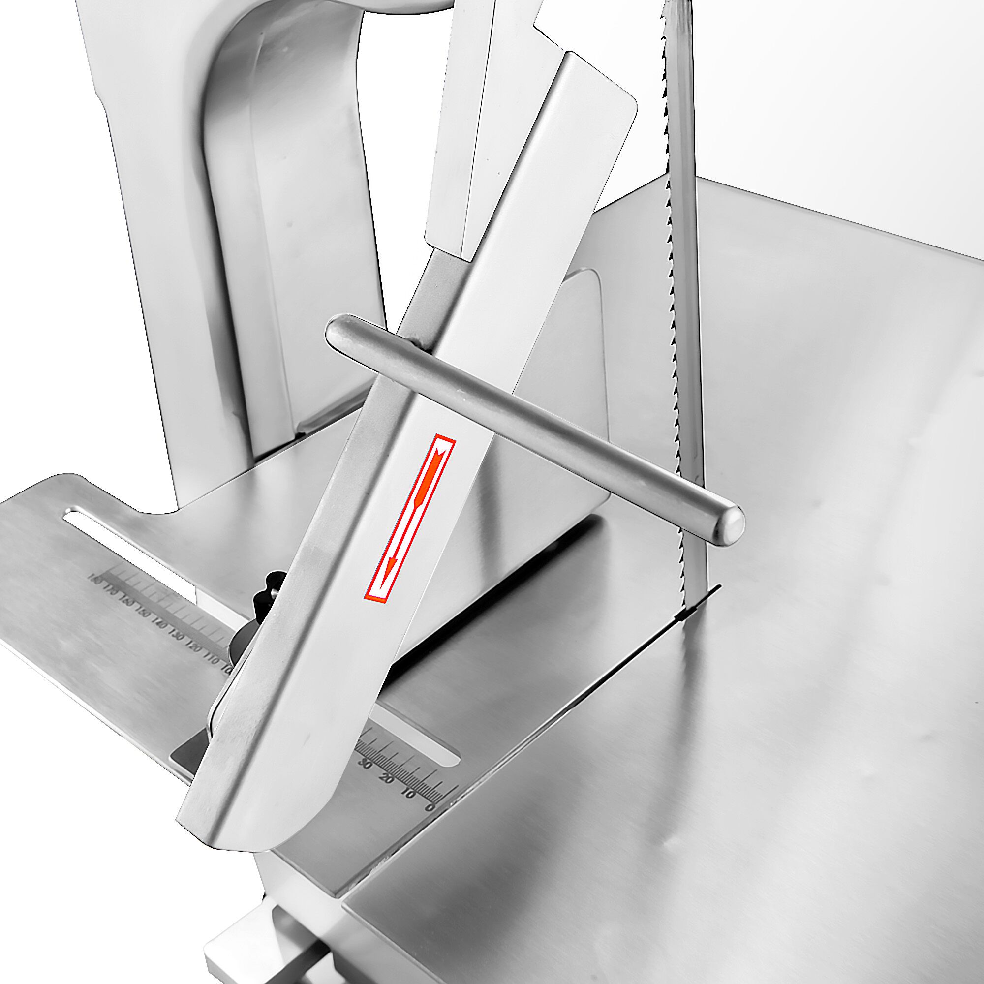 Fierăstrău electric pentru oase PROFESIONAL - 1900 mm bandă de tăiere - înălțime maximă de tăiere: 240 mm