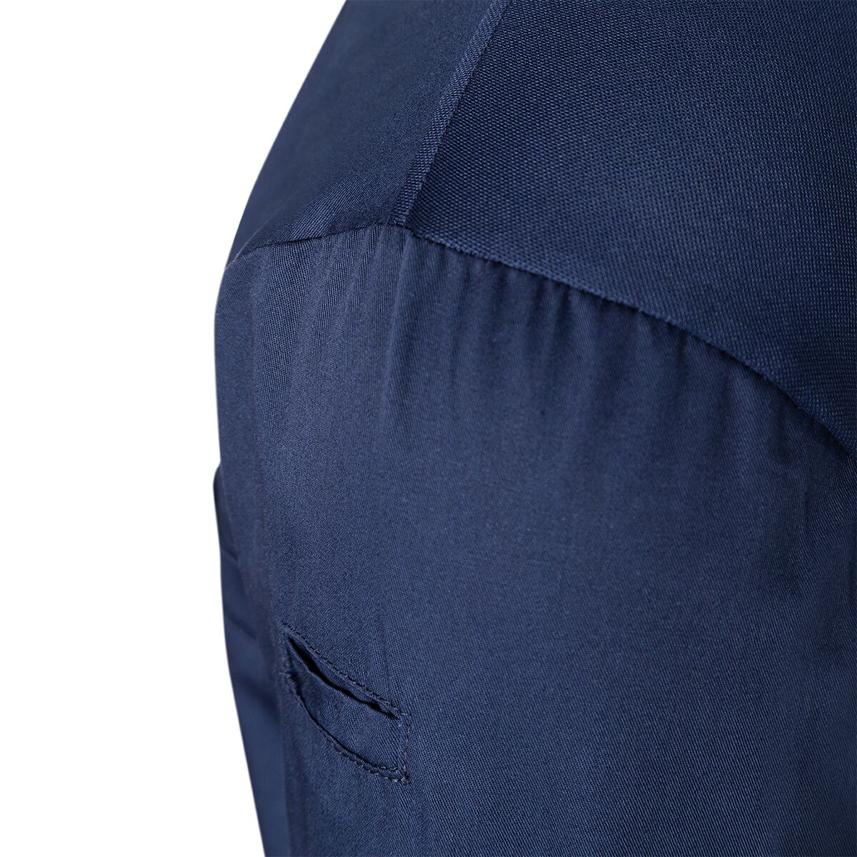 (6 pièces) KARLOWSKY | Chemise de travail manches longues homme Performance - Marine - Taille : L