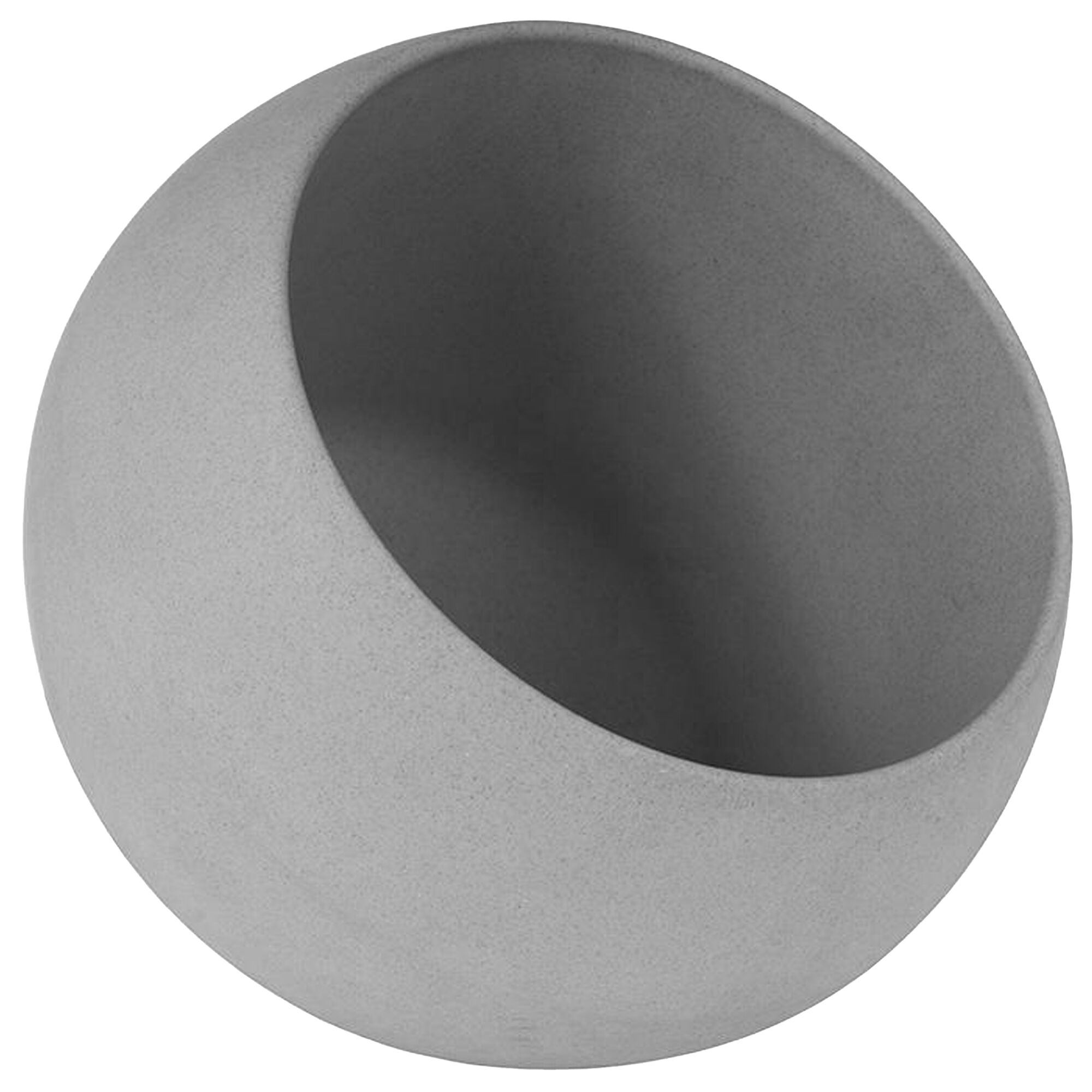 Set de service MOON - Mélamine - 0,8L - carré - 190x190mm - Profondeur : 175mm - Gris