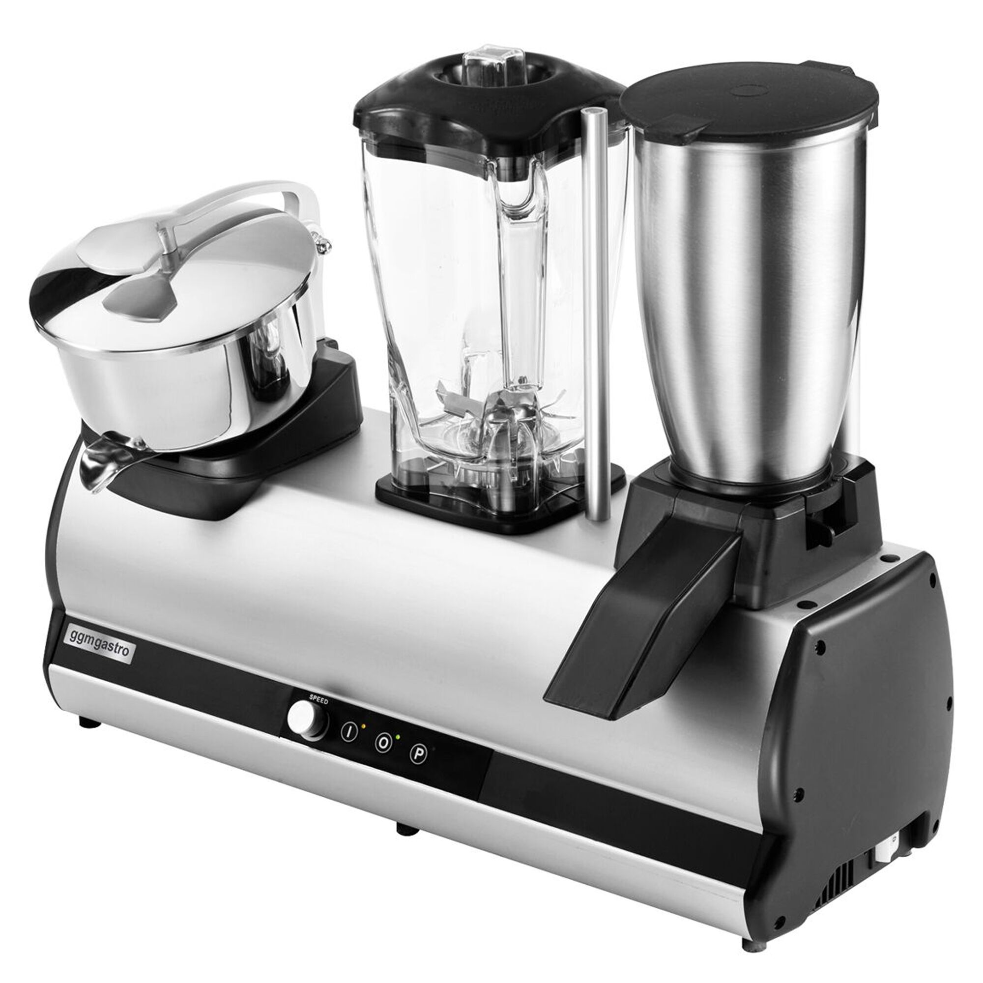 Appareil de bar combiné - Mixeur, Broyeur de glace & Presse-agrumes - 2x 150 + 750 Watts