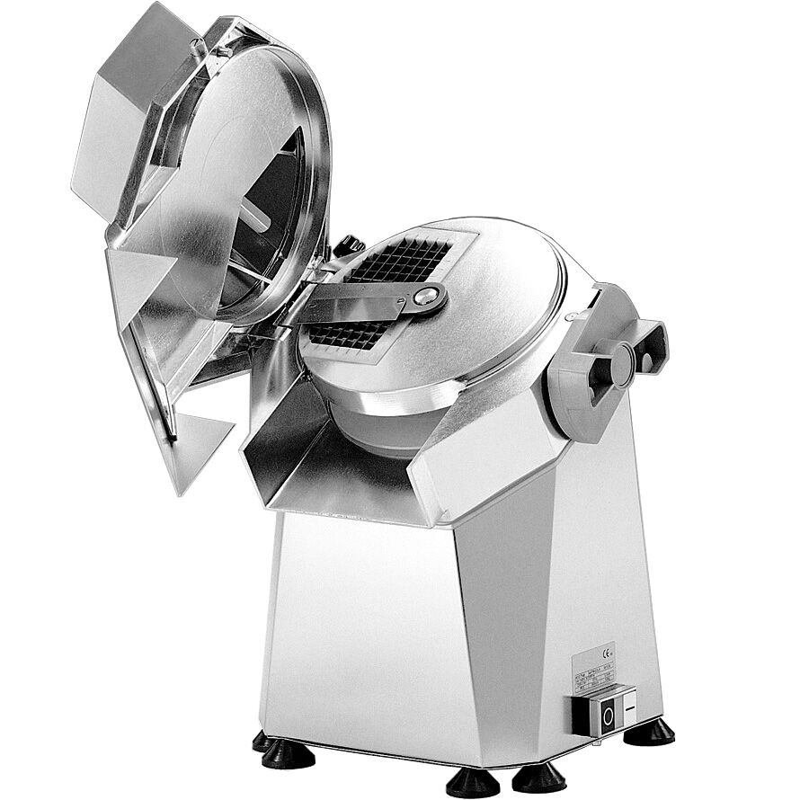 Coupe-fromage en cubes (mozzarella) - Capacité: 120-190kg/h incl. Grille 8mm; couteau coupe-mozzarella 8mm - Débit: 120-190kg/h - pour cubes 8mm