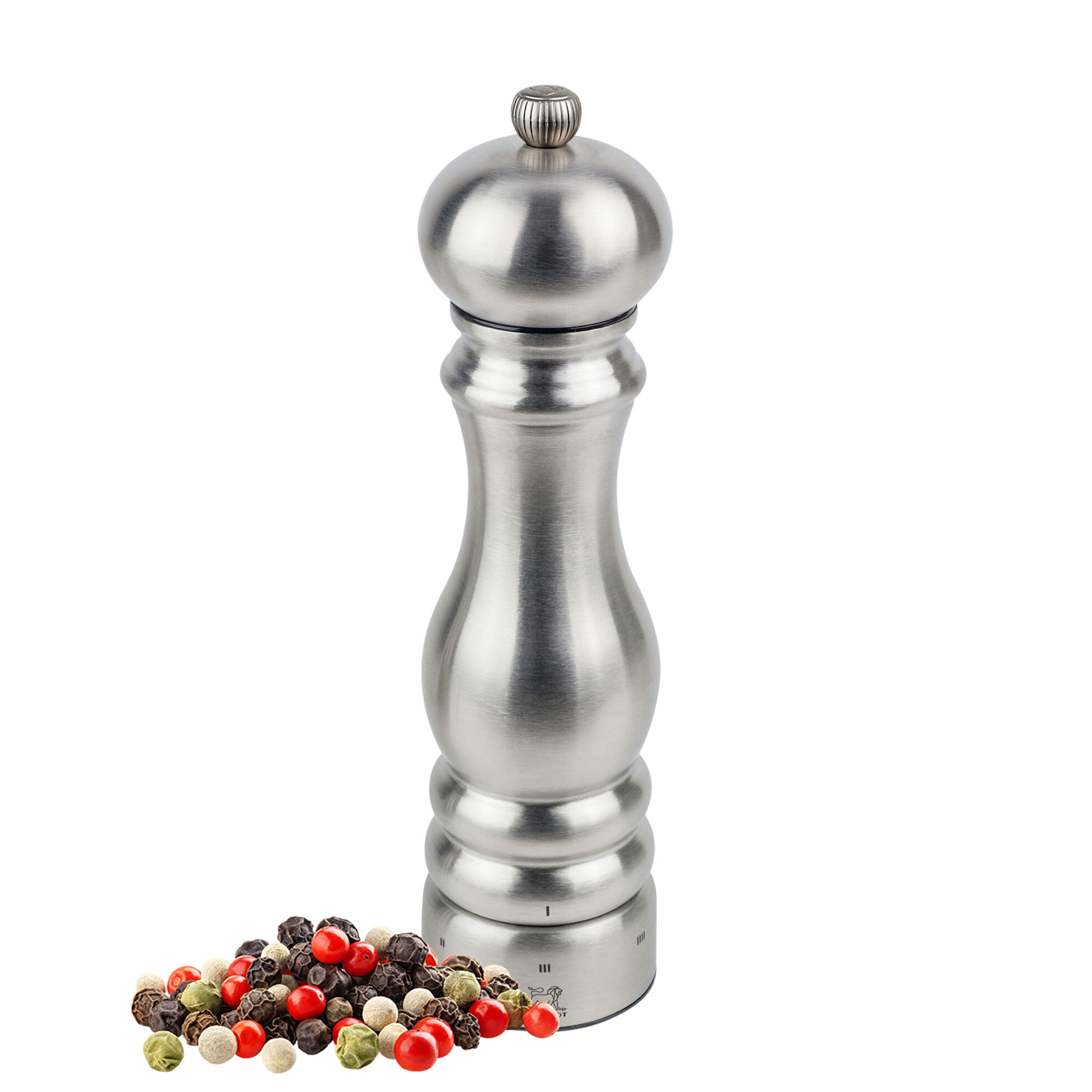(6 pièces) PEUGEOT | PARIS CHEF – Moulin à poivre – u’Select – Inox – Hauteur : 220 mm
