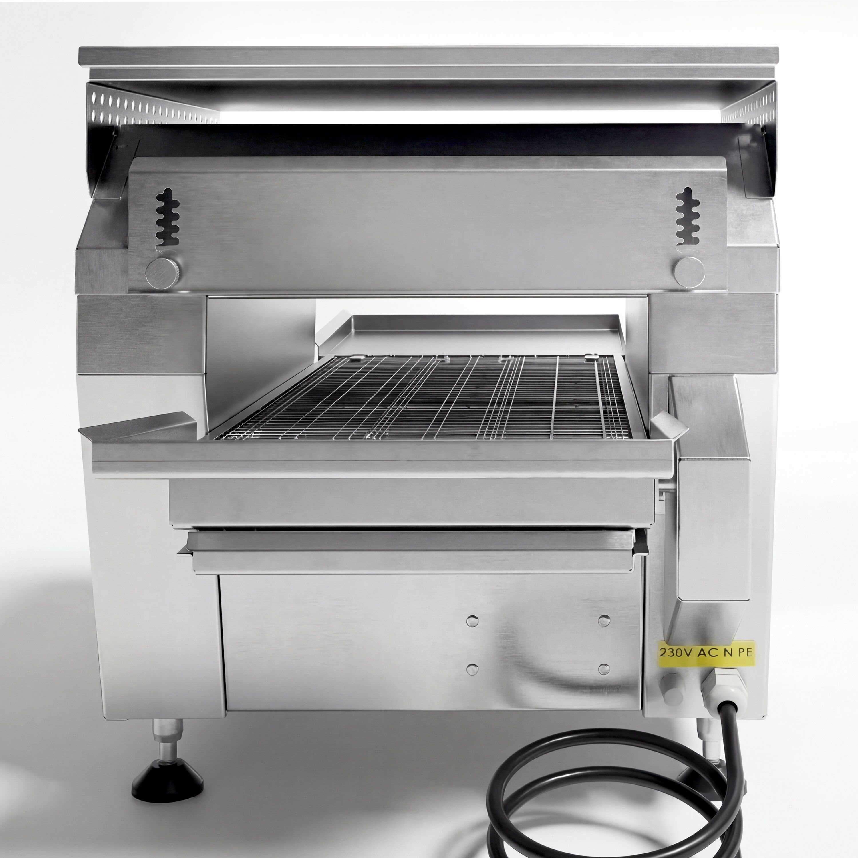 Gril électrique professionnel continu - 3,60kW - à poser - P1150mm