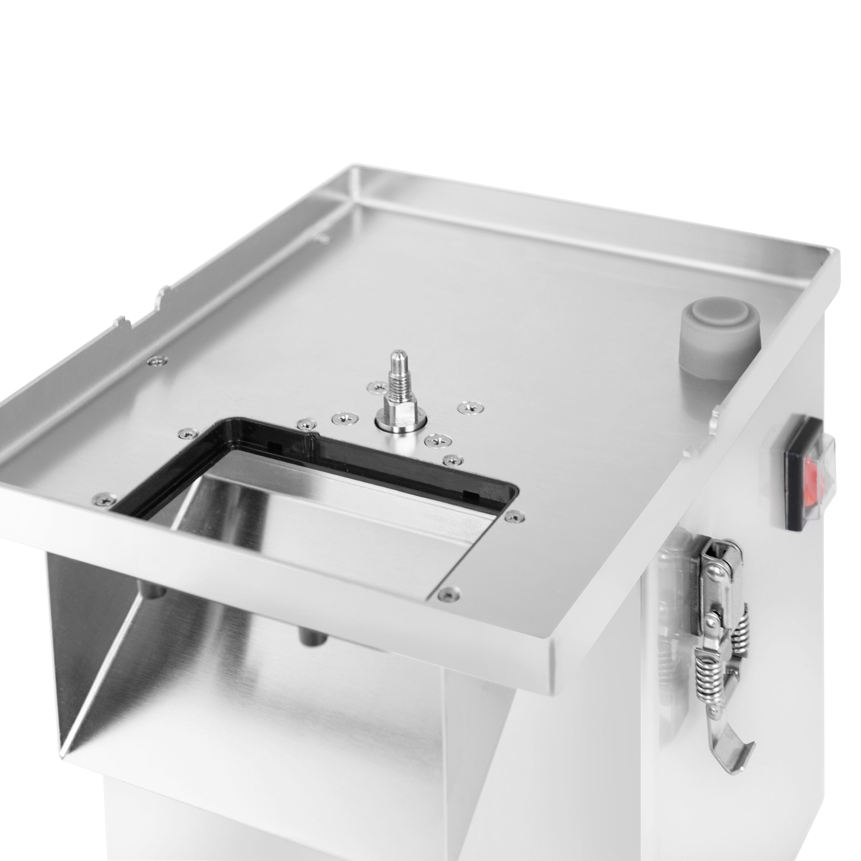 Coupe-légumes électrique – 200 watts – incl. disque de coupe 4 mm & 5 grilles à dés