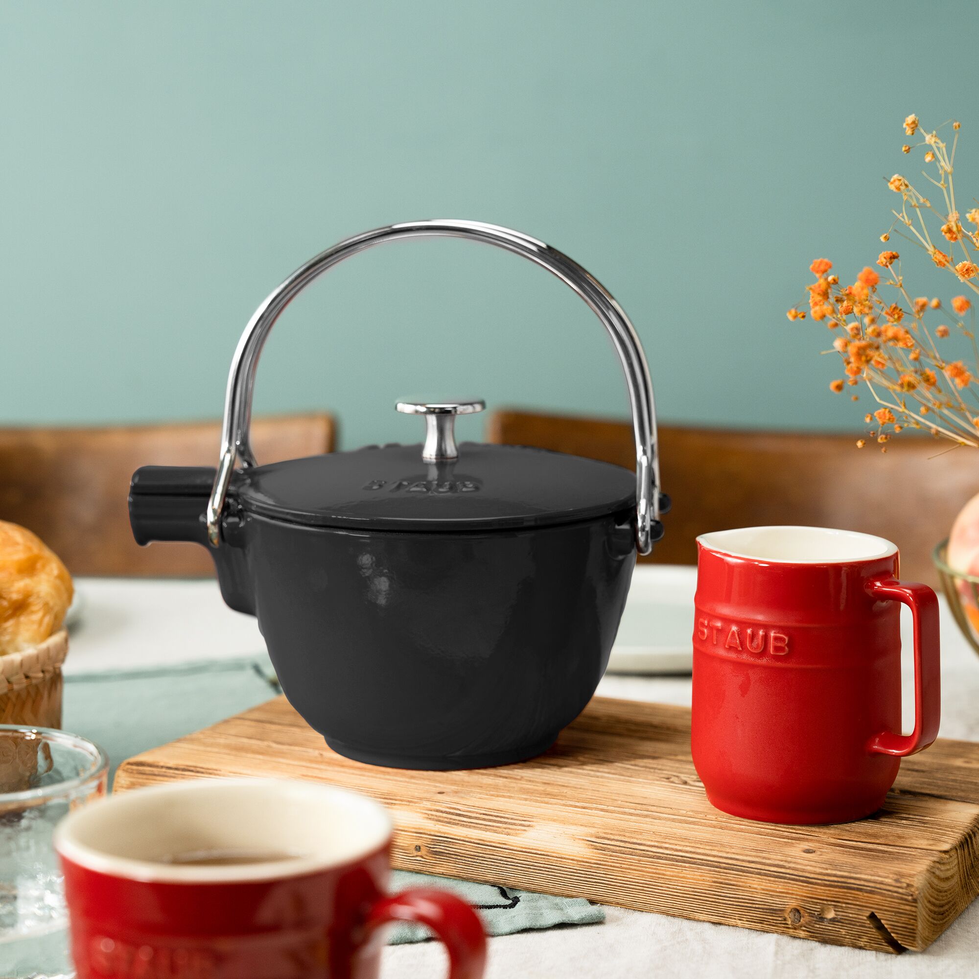 STAUB | SPECIALITIES - Tekanna - 1,1 liter - Gjutjärn - Svart
