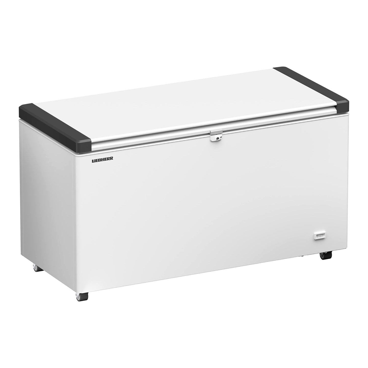 LIEBHERR commercial chest freezer - 1379 x 769 mm - 404 litres - plastic lid