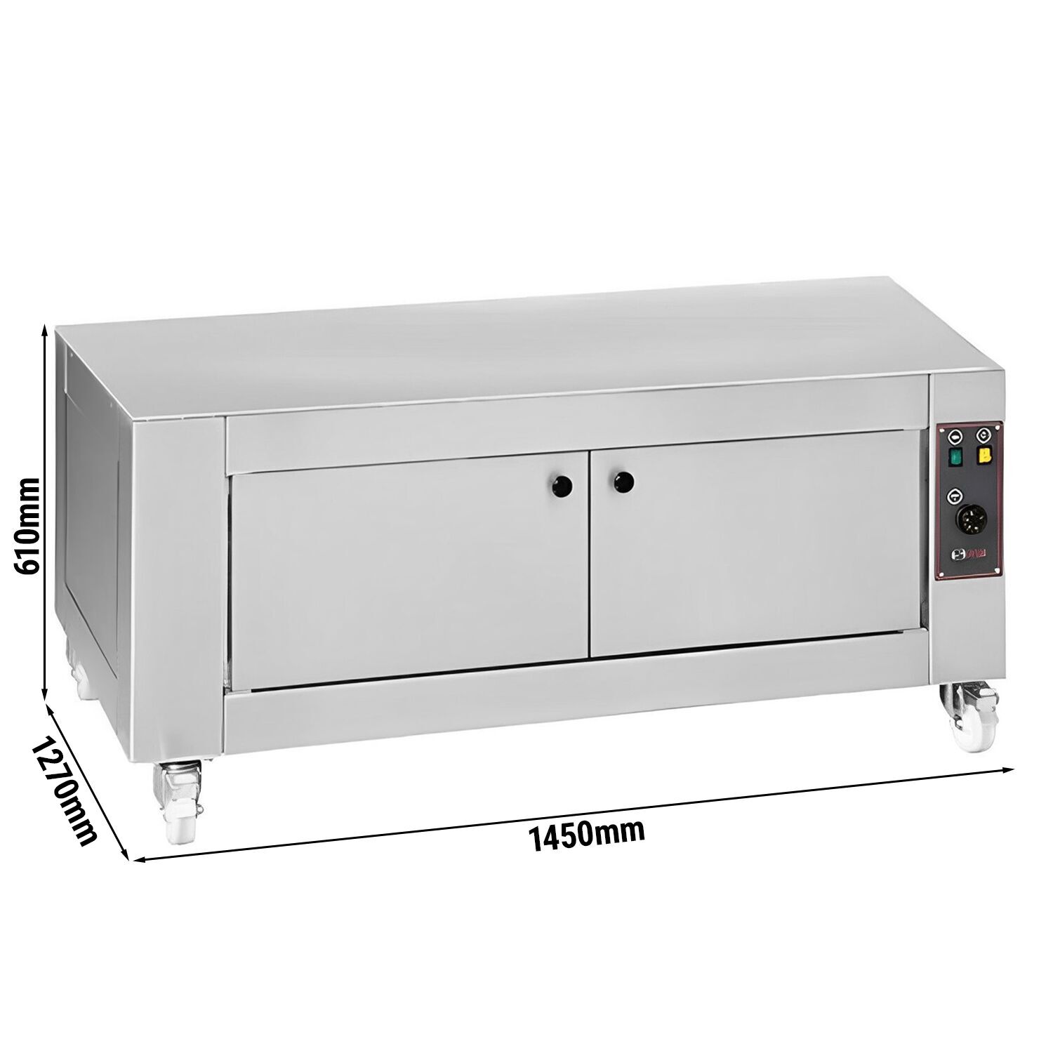 Armoire de fermentation - 6x EN 600x400mm - pour four(s) à pizza PEZ930G & PEZ930G#2