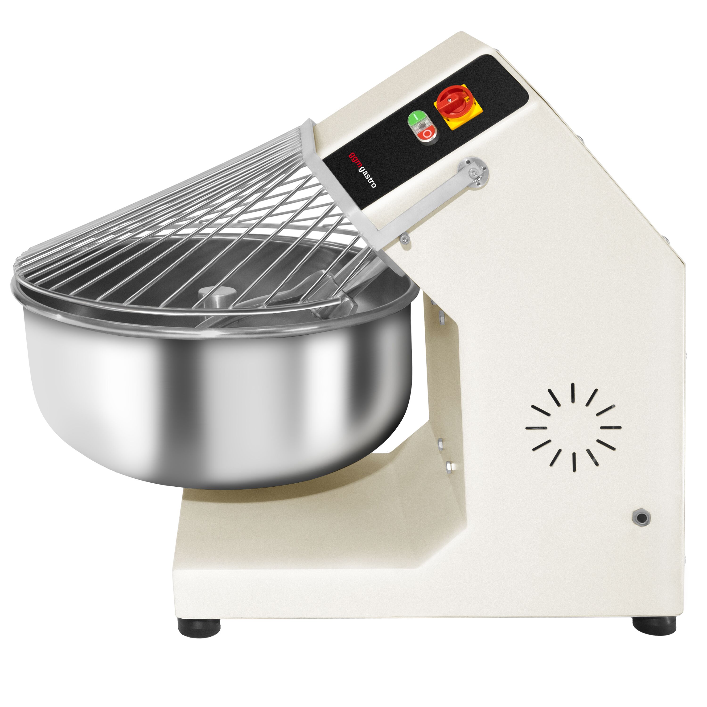 Commercial Spiral Dough Mixer - 80L / 50kg - Fixed Head & Bowl - 400V 3‑Phase