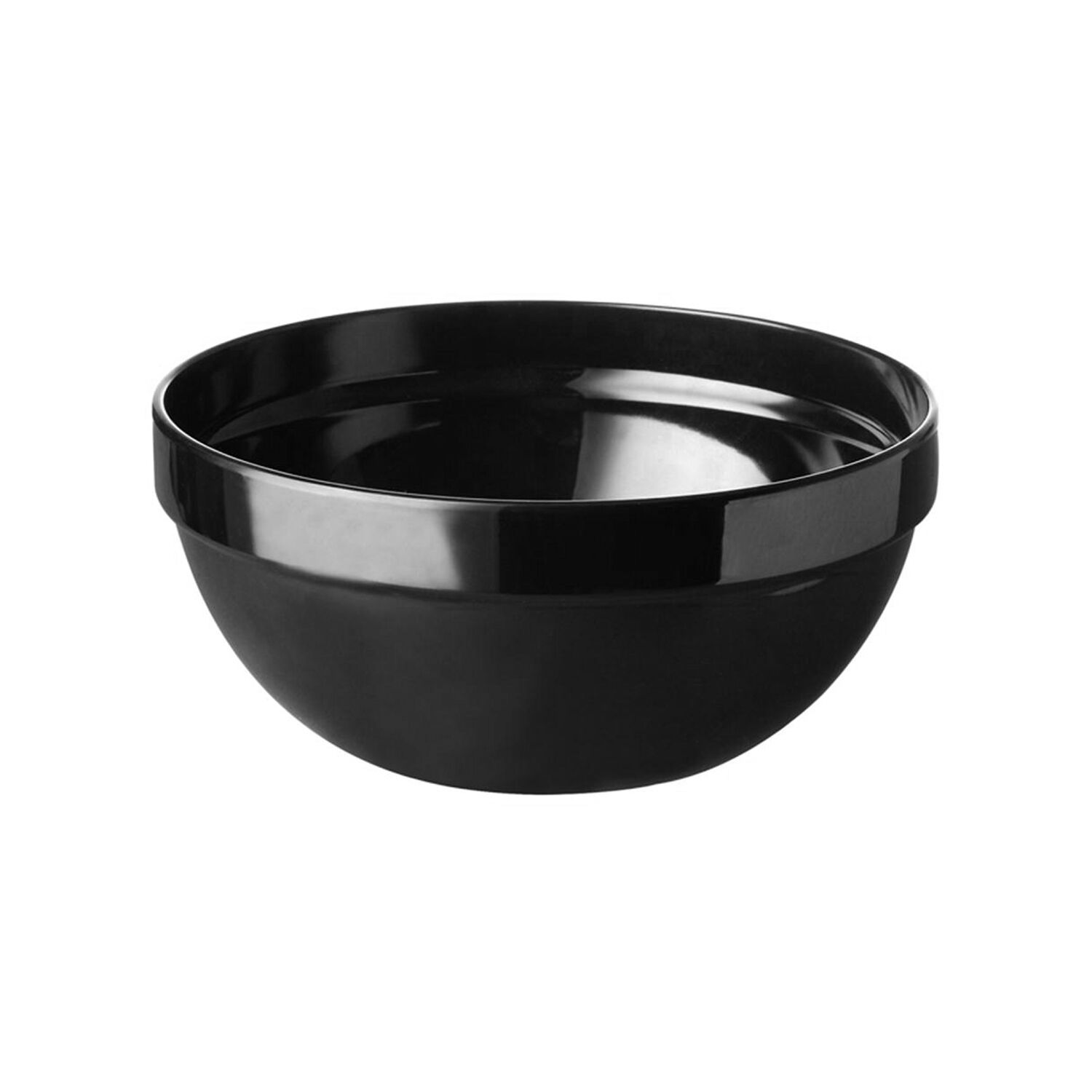 (6 pcs) Coupe - FRIENDLY - PET - 500ml - Ø 140mm - Noir