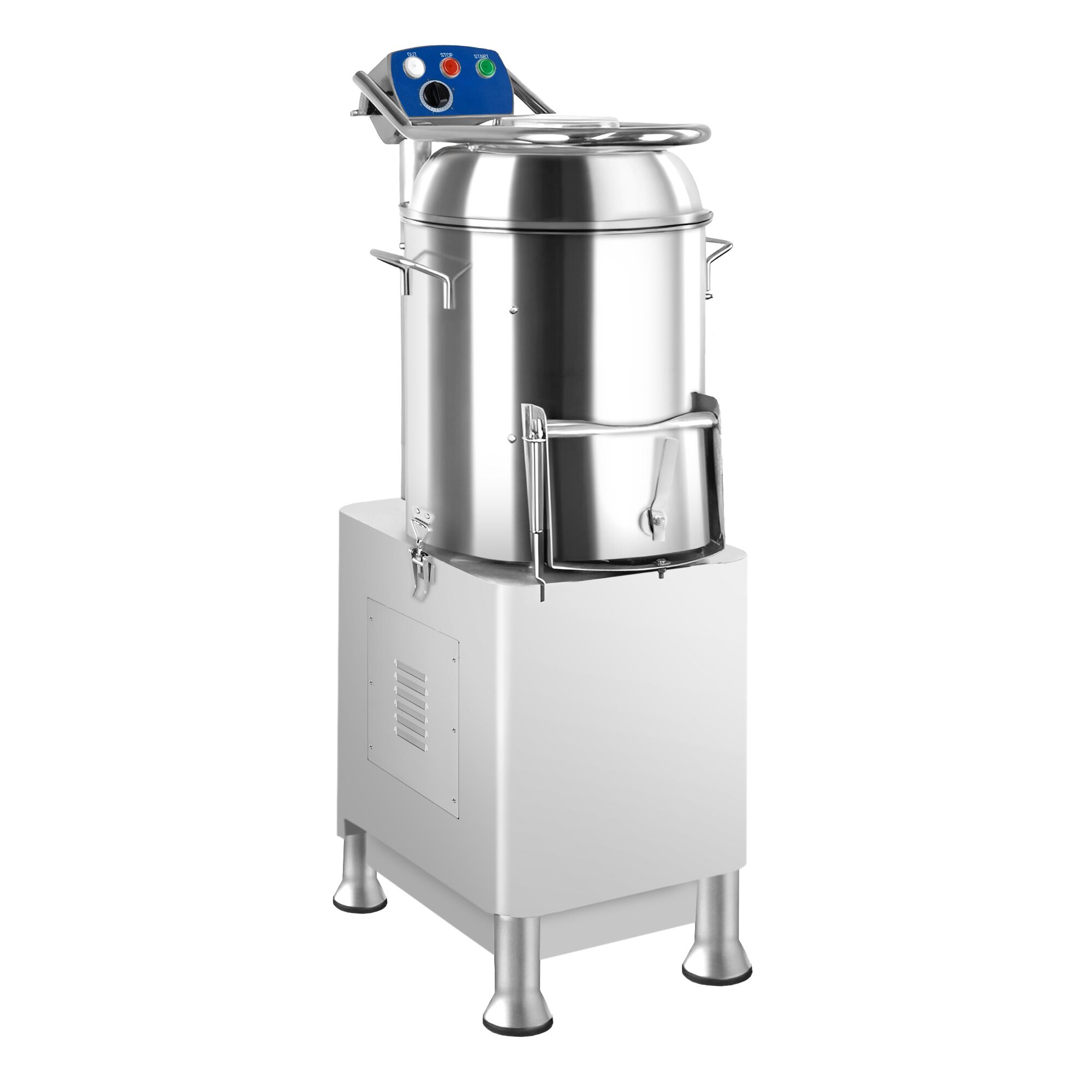 Éplucheuse à pommes de terre professionnelle - 165kg/h - 750W - 230V