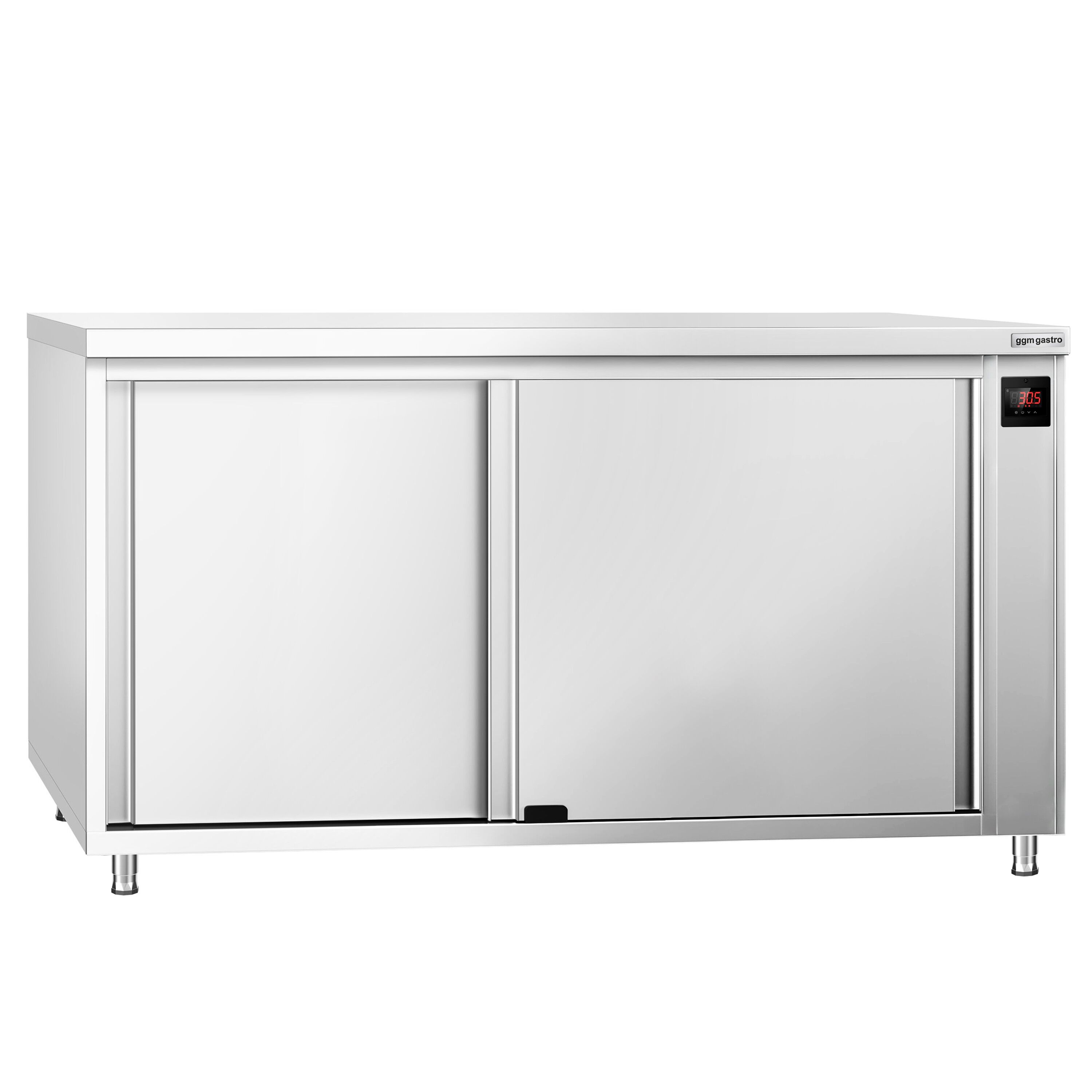 Armoire chauffante professionnelle - 2kW - 1 étagères - 1800x700x870mm