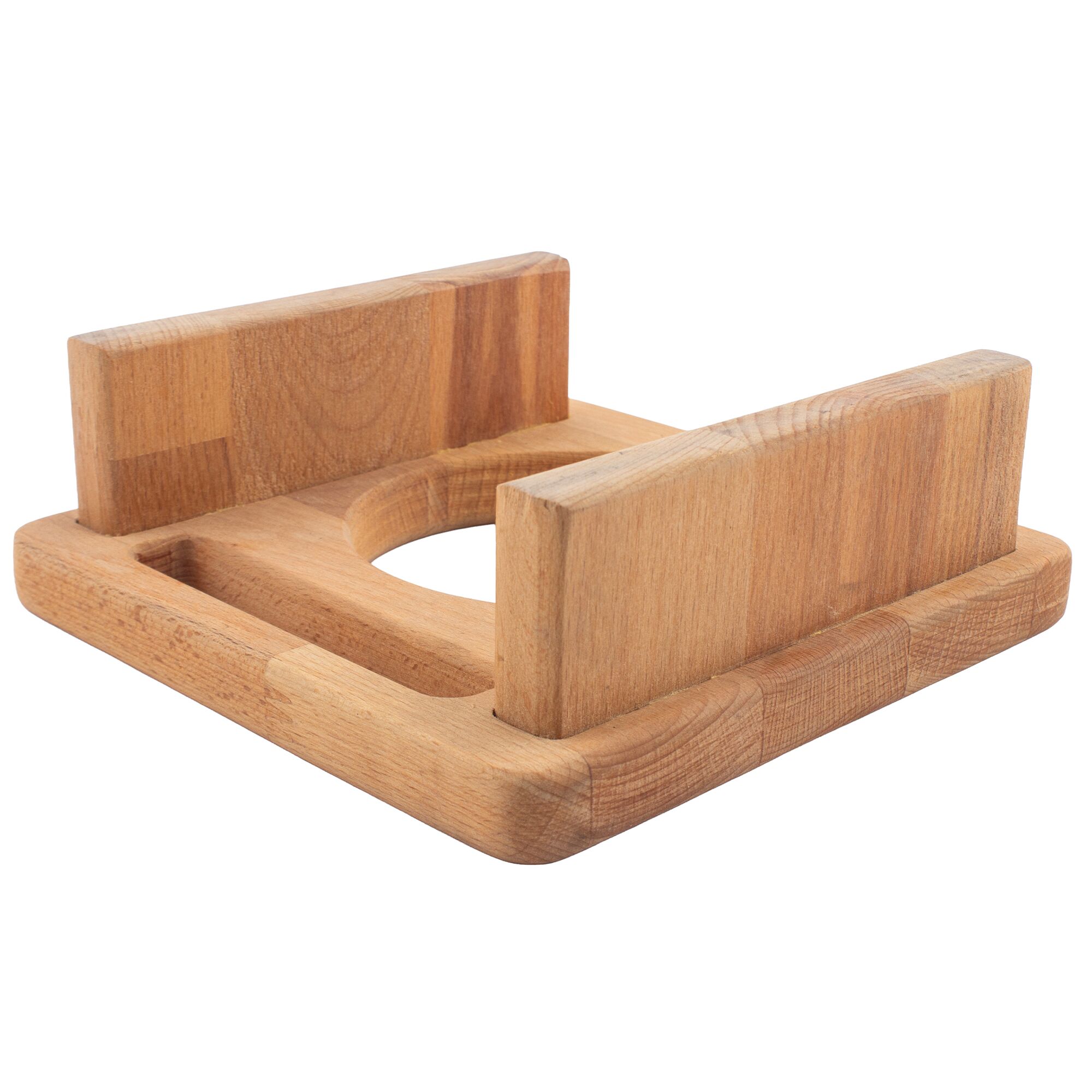 Support pour casserole en bois - pour 1 casserole