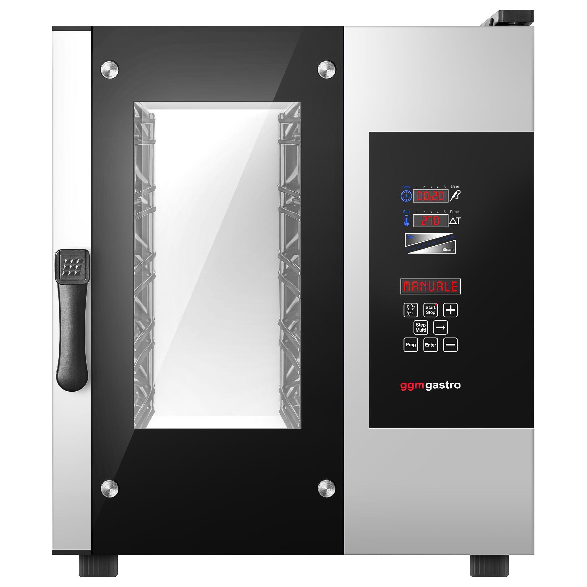 Kombidämpfer - Digital - 5x GN 1/1 - schmal - inkl. Waschsystem & Temperaturfühler