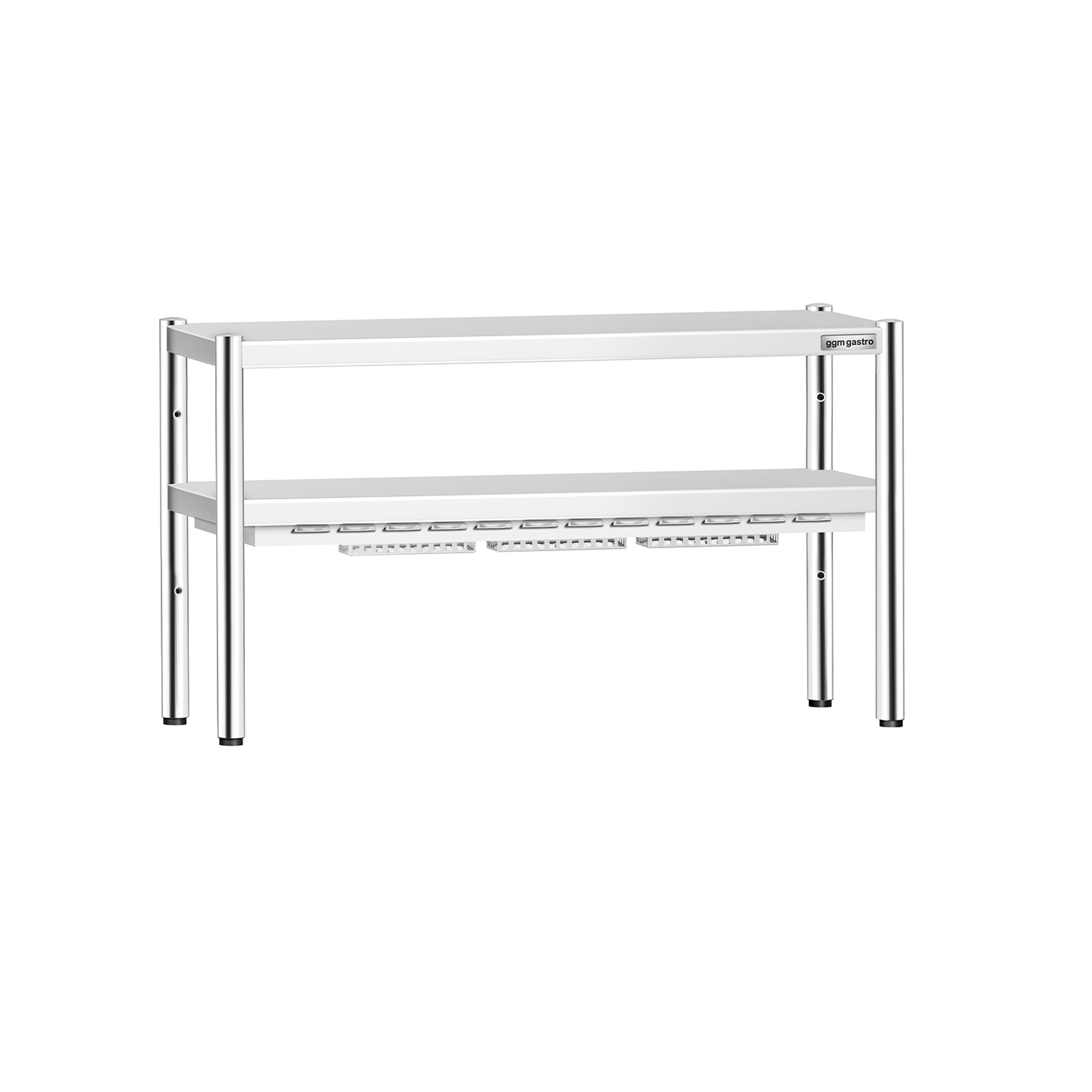 Pont chauffant PREMIUM - infrarouge - 1400x370mm - 1,05kW - 2 étages chauffants - réglable en hauteur