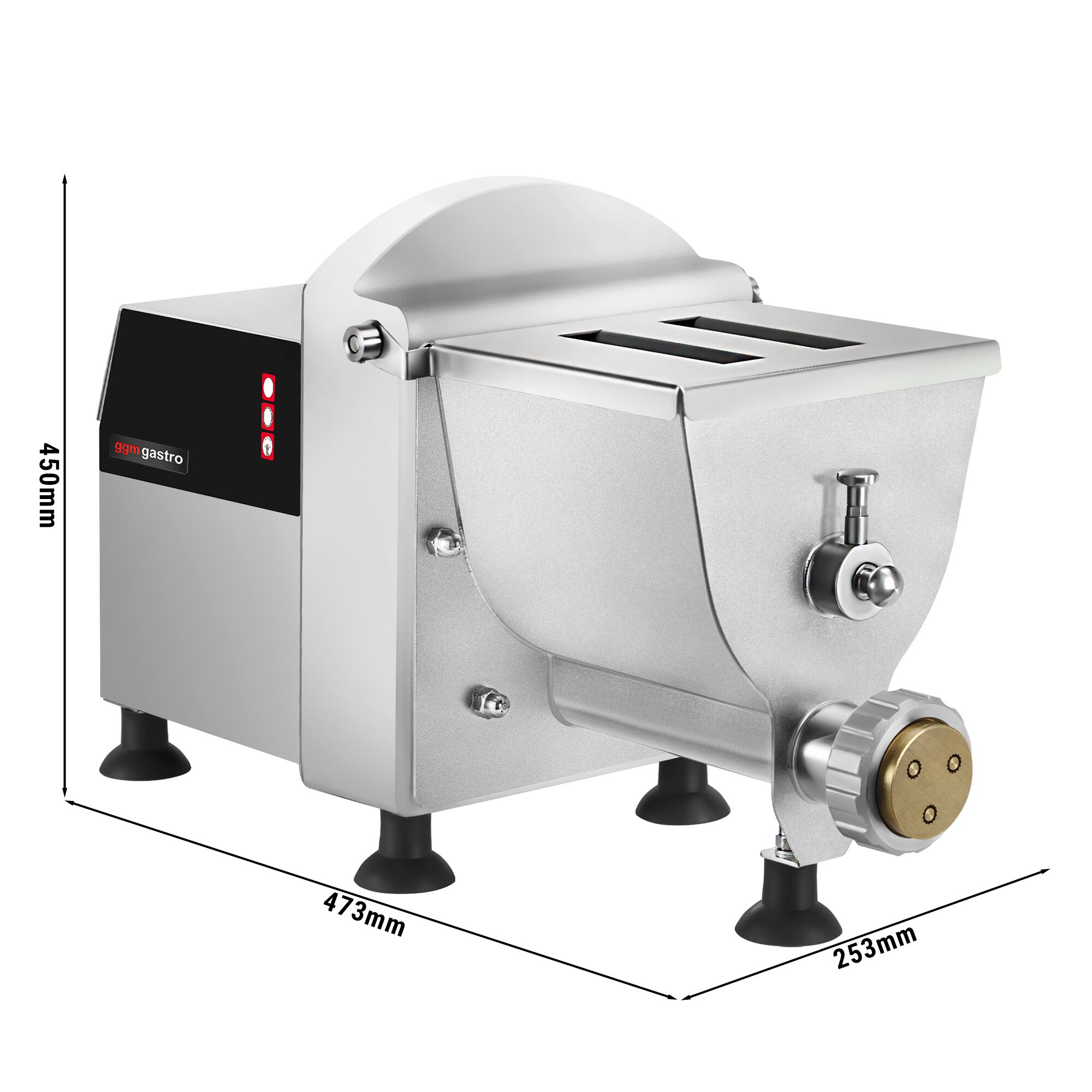Elektrische Nudelmaschine - 5 kg/h - 250 Watt - Ø 50mm Düse