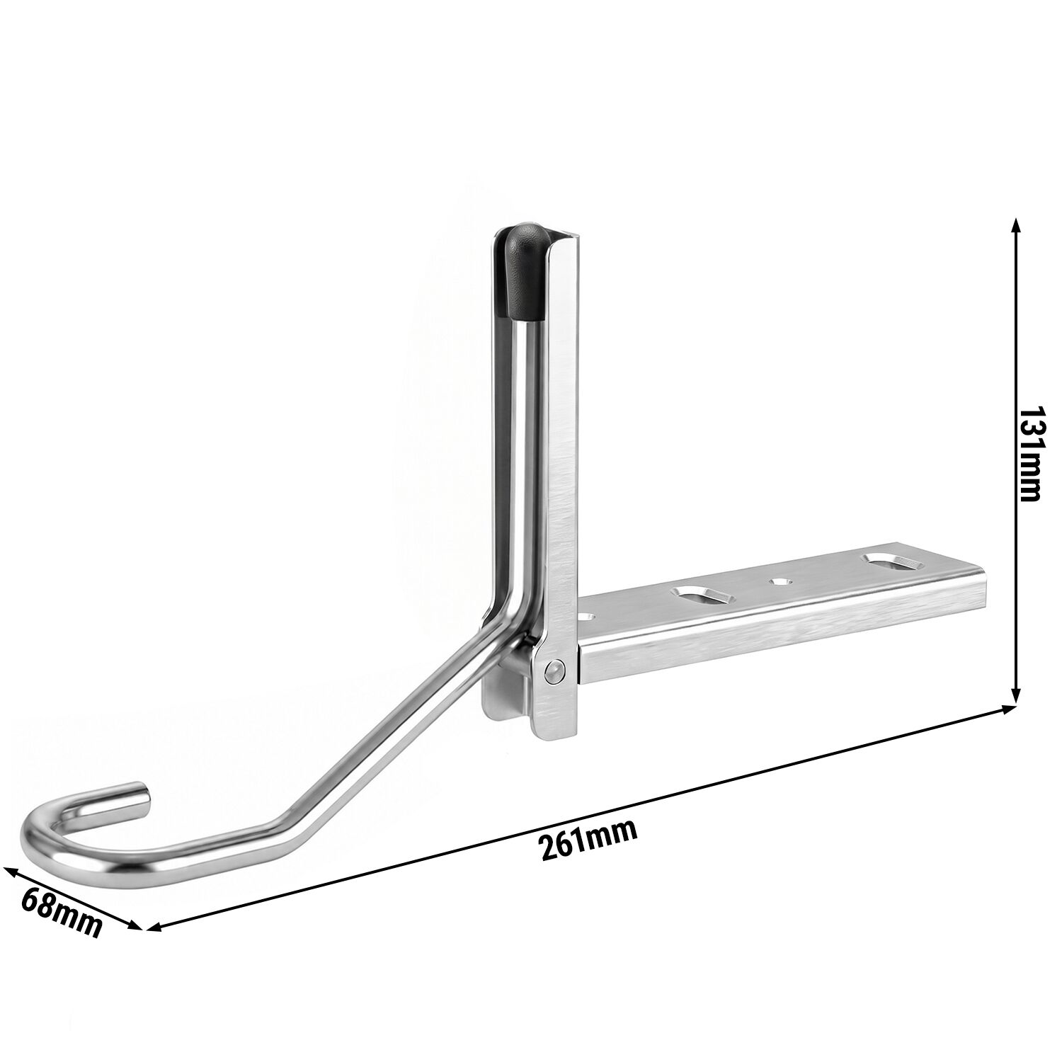 Pédale d'ouverture de porte pour réfrigérateurs et congélateurs - charnière de porte à gauche