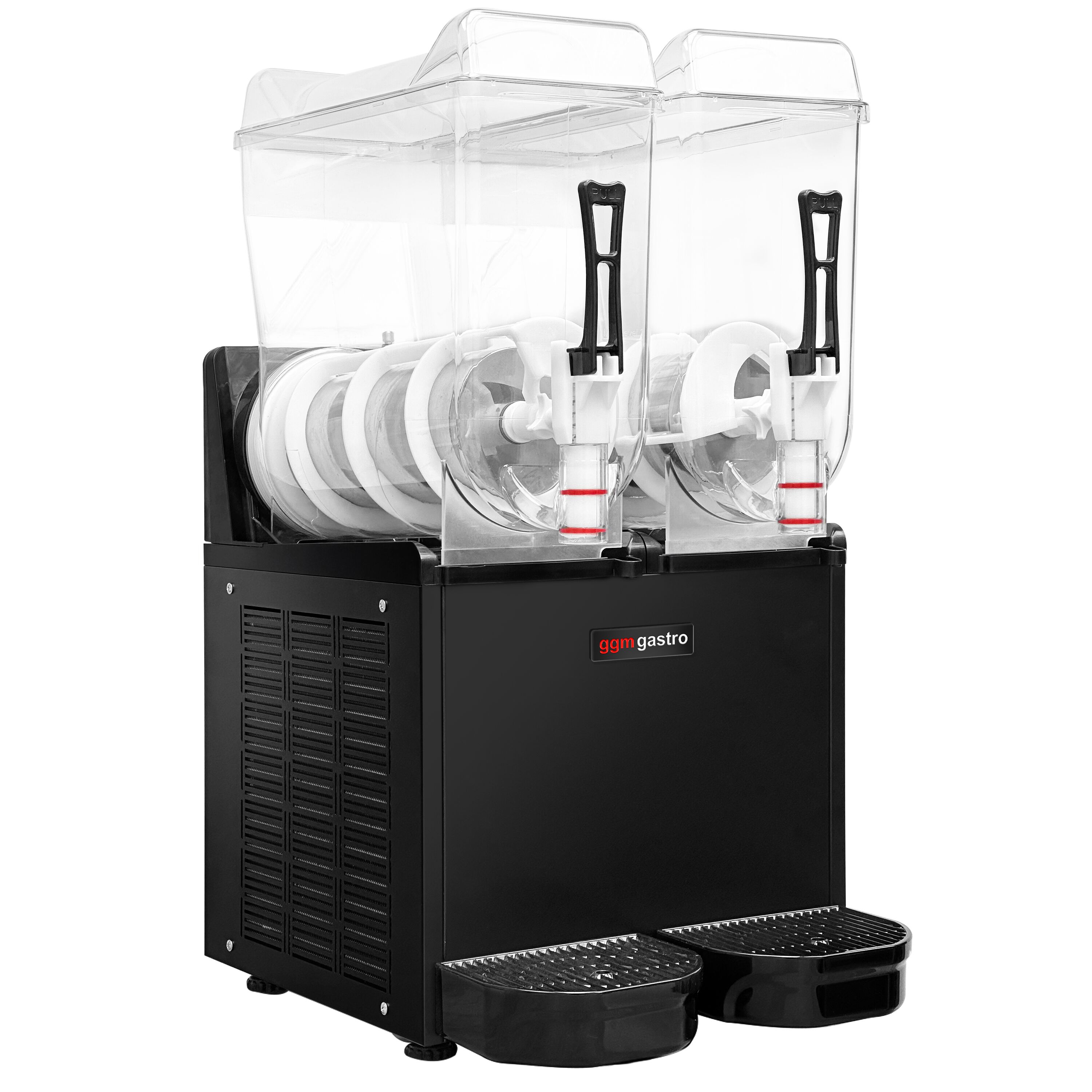 Commercial Slush Machine - 2x 12L - 984W - Black