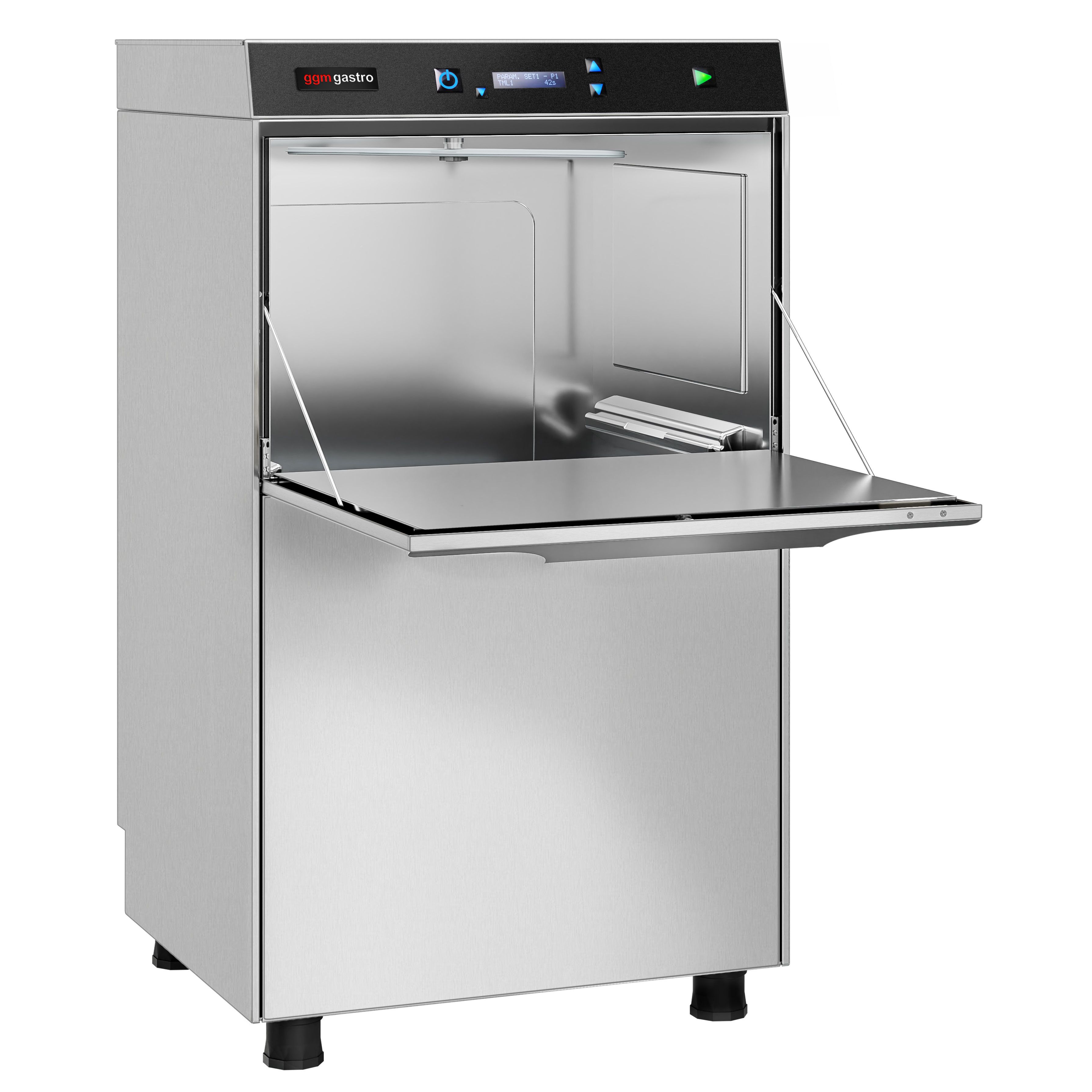 Lave-Vaisselle à Double Paroi - Numérique - 3,9 kW - avec Pompe de Détergent & de Rinçage