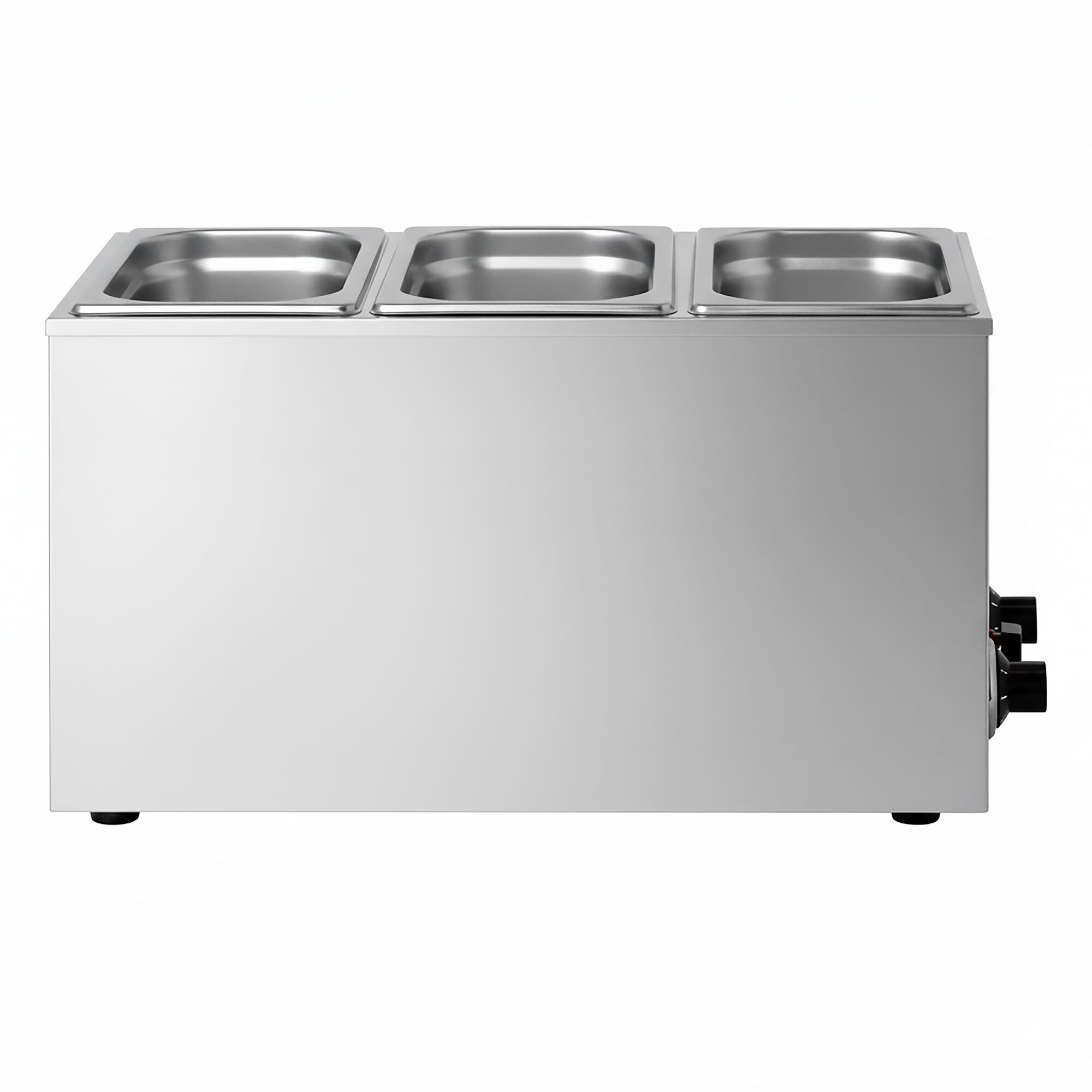 Bain-marie électrique – 1,2 kW – GN 1/1 avec hauteur de 200 mm – avec robinet de vidange