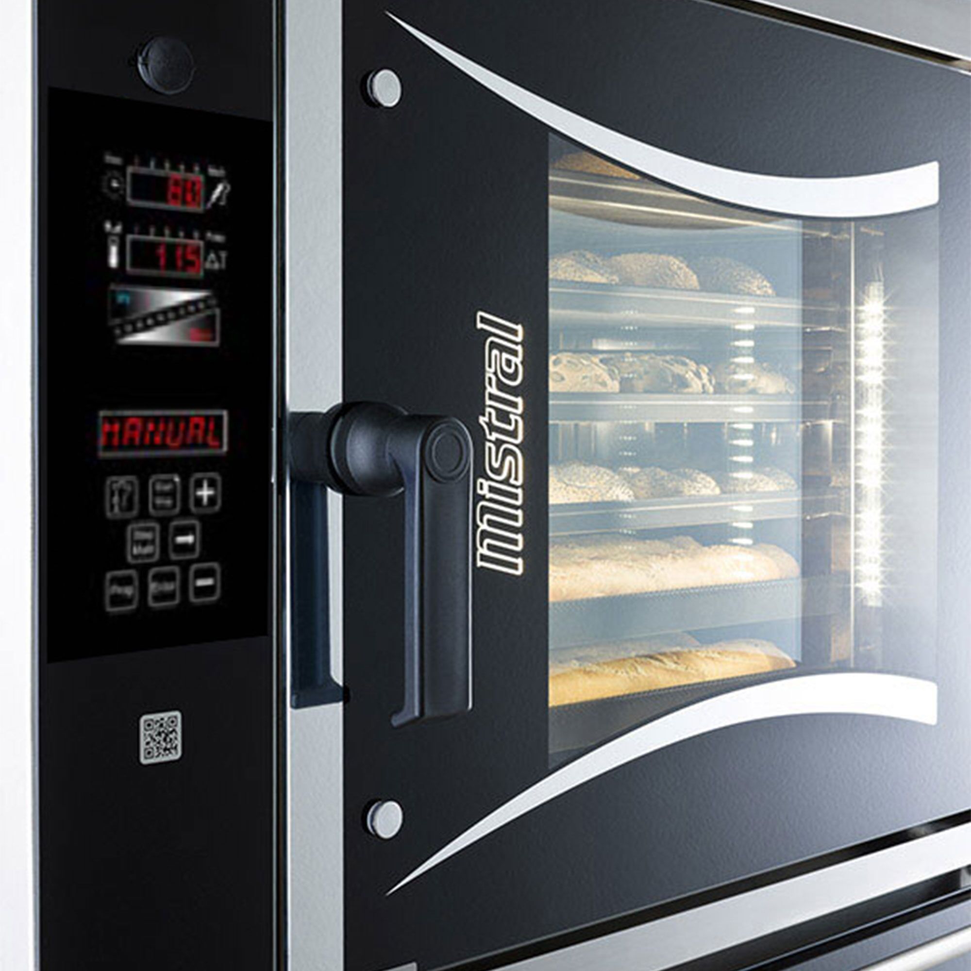 Four mixte de boulangerie – Digital – 6x EN 600 × 400 – incl. système de lavage