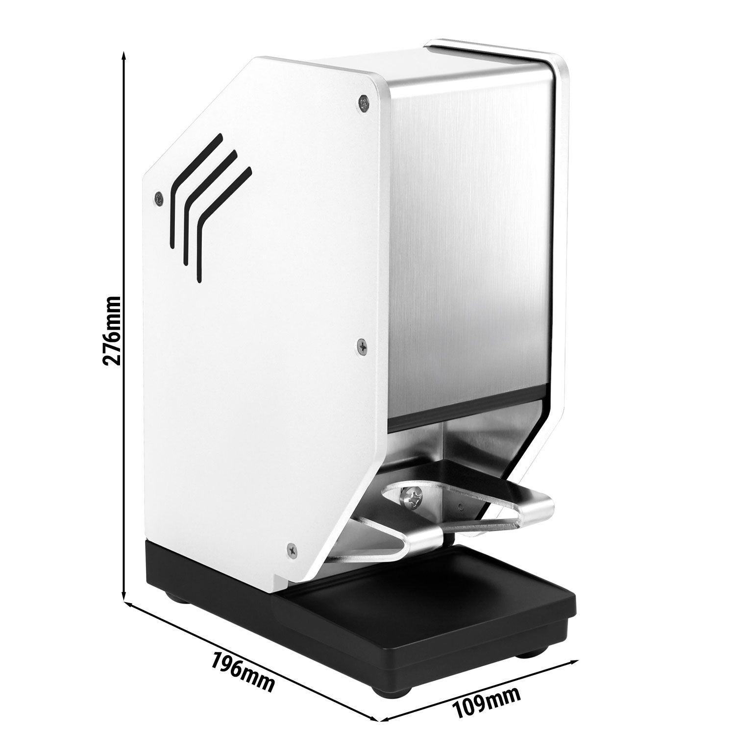 Tasseur à café automatique - 25kg - Ø58mm - Blanc