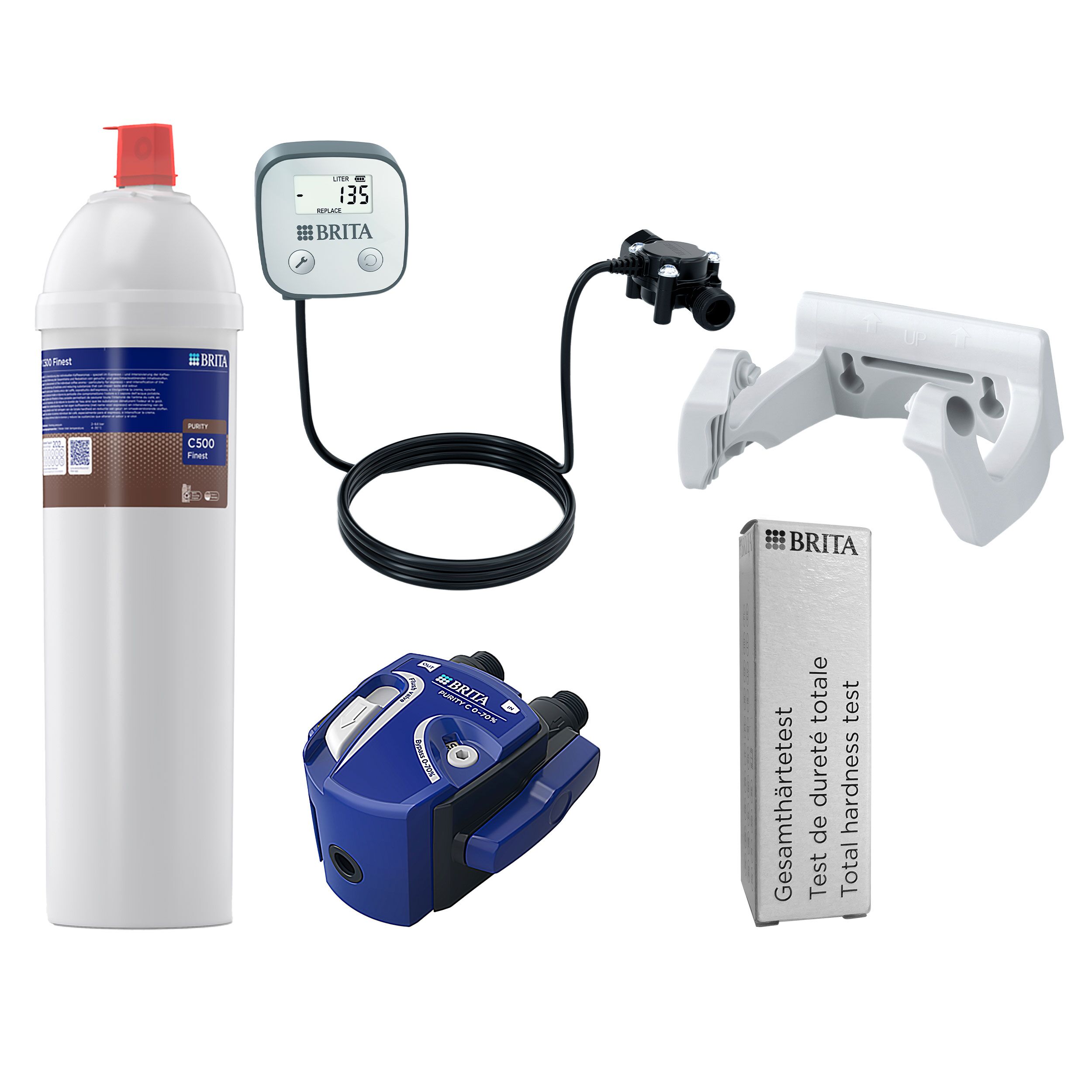 BRITA | Kit de démarrage - PURITY Finest C500 (Pour eau gypseuse)       
