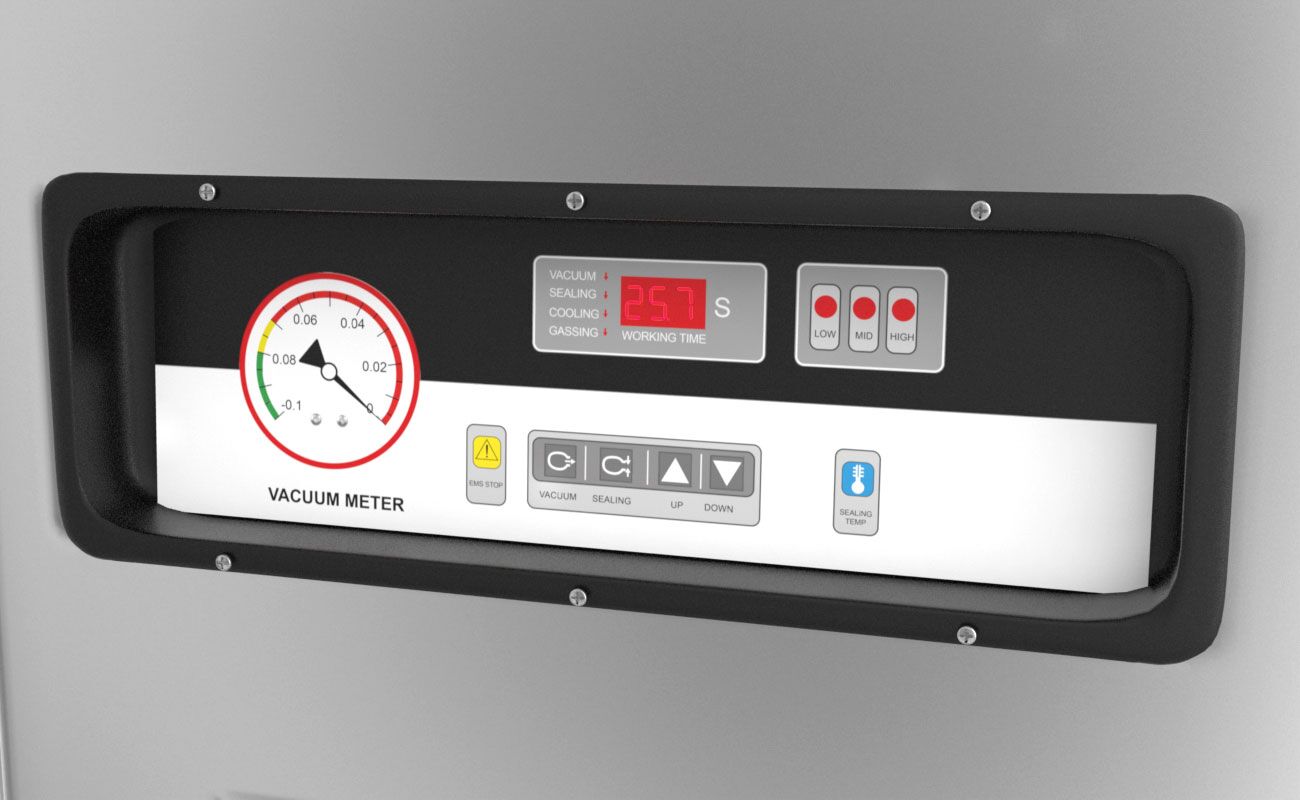 Chamber Vacuum Sealer - 20m³/h - 900W - Digital