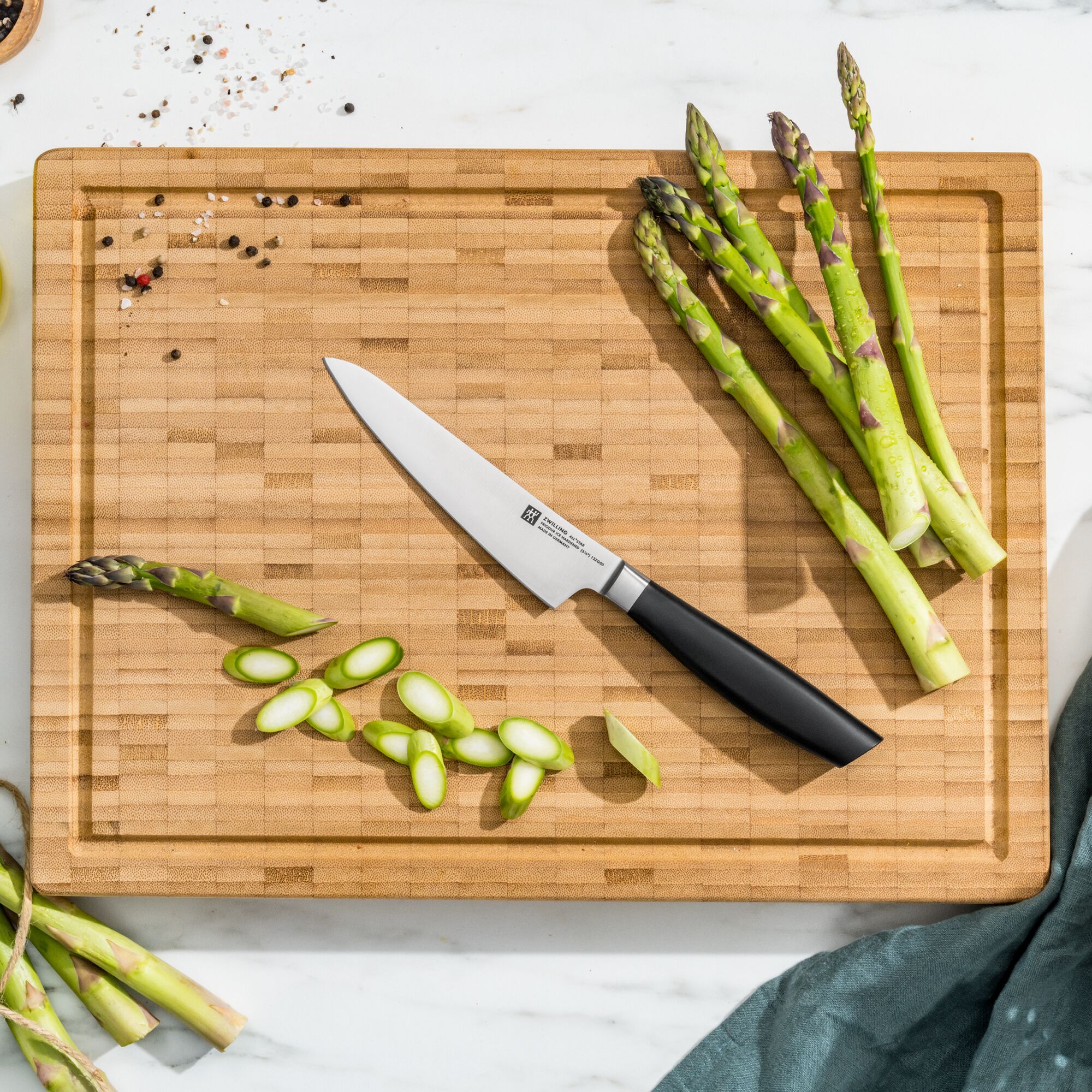 ZWILLING | ALL * STAR - Couteau de chef compact - Lame: 140mm - Argenté