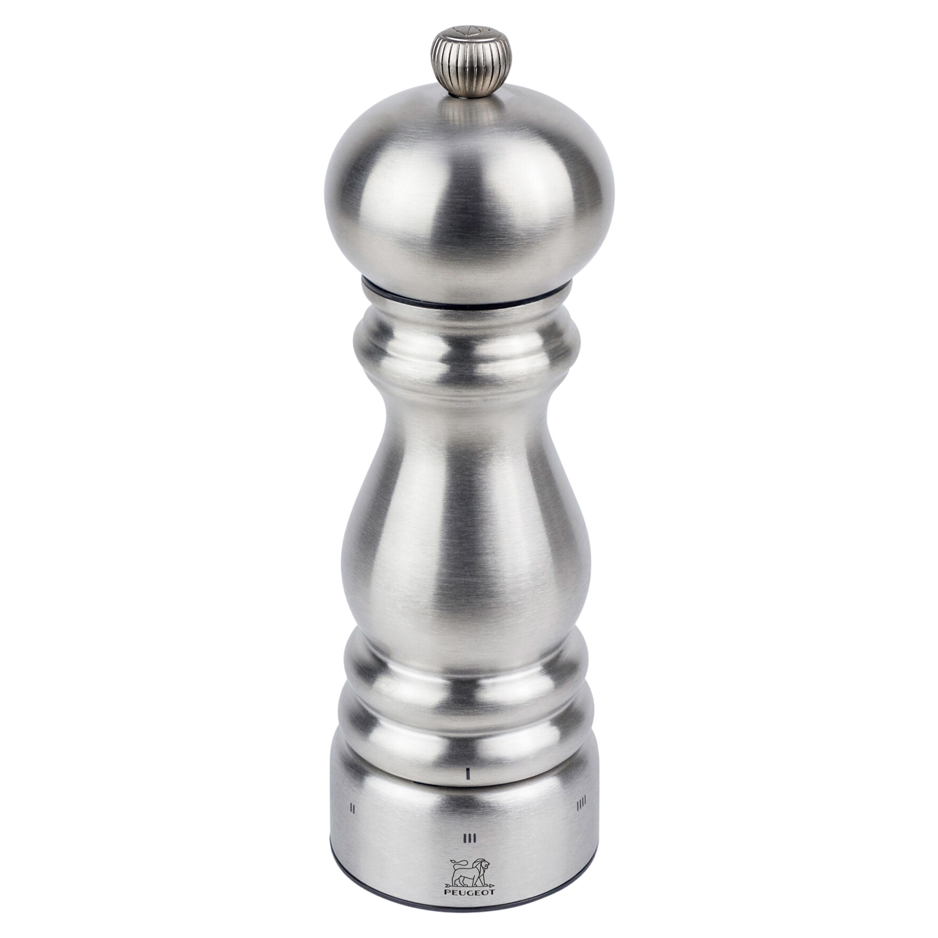 (6 pièces) PEUGEOT | PARIS CHEF – Moulin à poivre – u’Select – Inox – Hauteur : 180 mm
