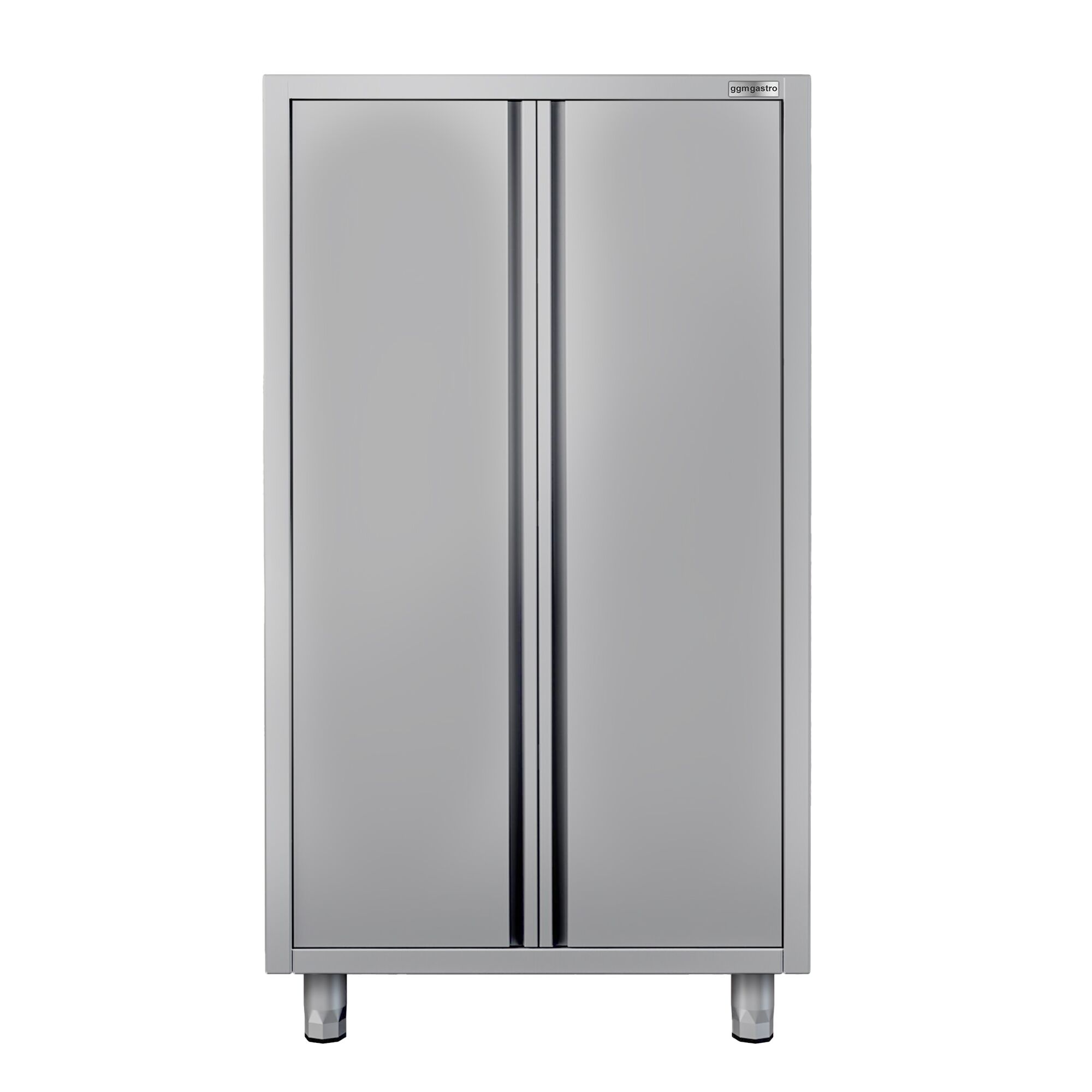 Armoire haute en inox ECO - 1000x600mm - 2 portes battantes - Hauteur: 1800mm