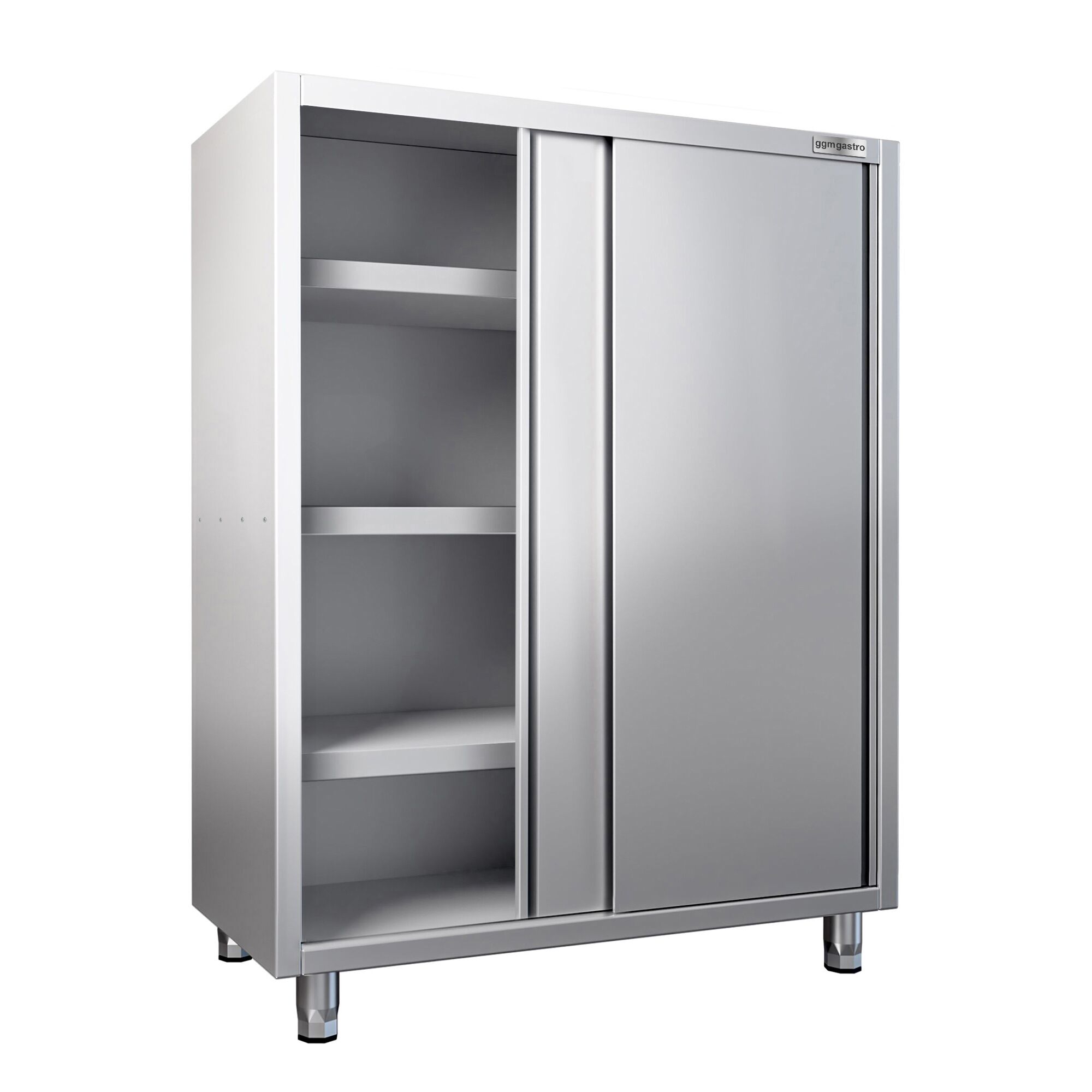 Geschirrschrank PREMIUM - 1400x600mm - 2 Schiebetüren - Höhe: 1800mm