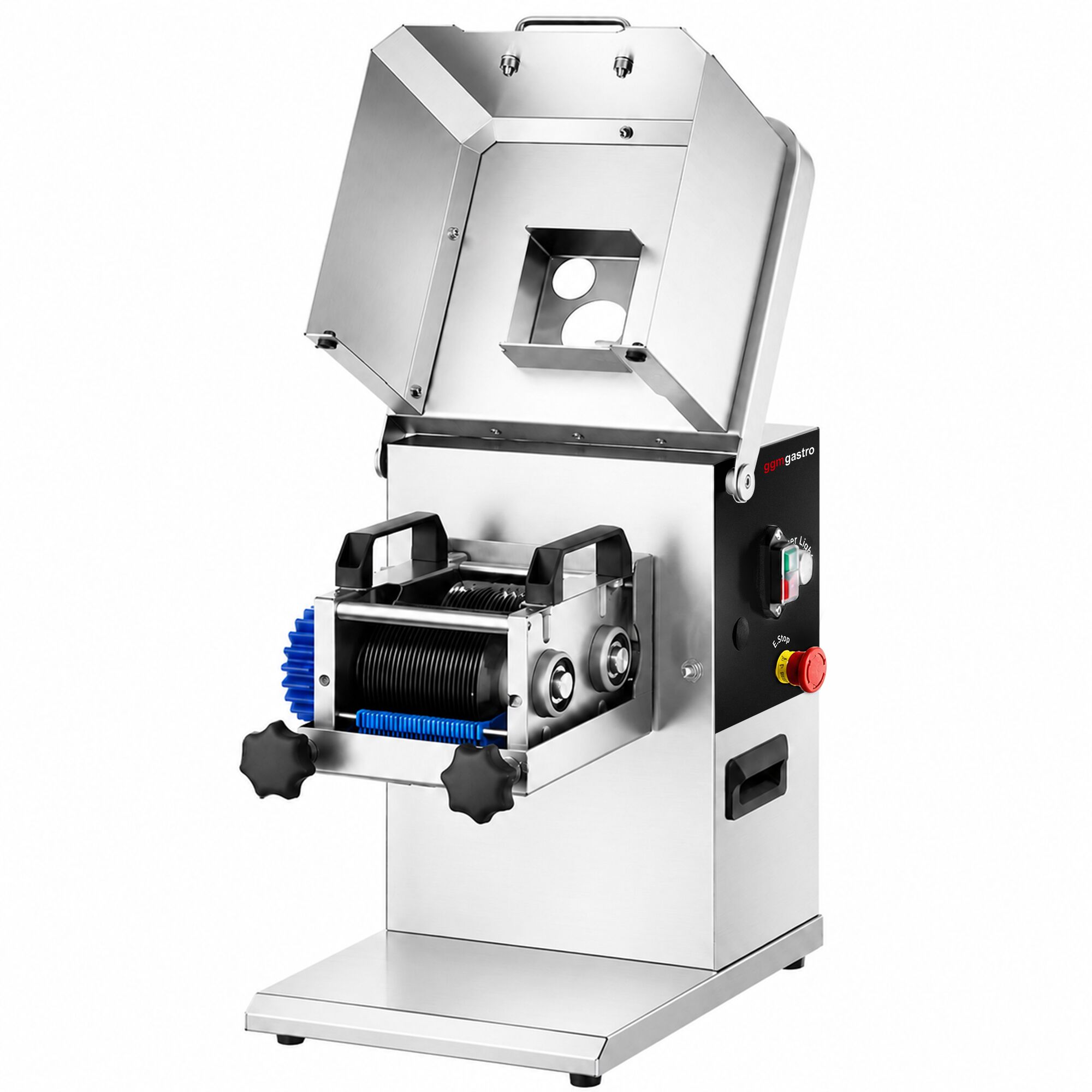 Commercial Meat Slicer – 250 kg/h – 3 mm Slice Thickness – Stainless Steel