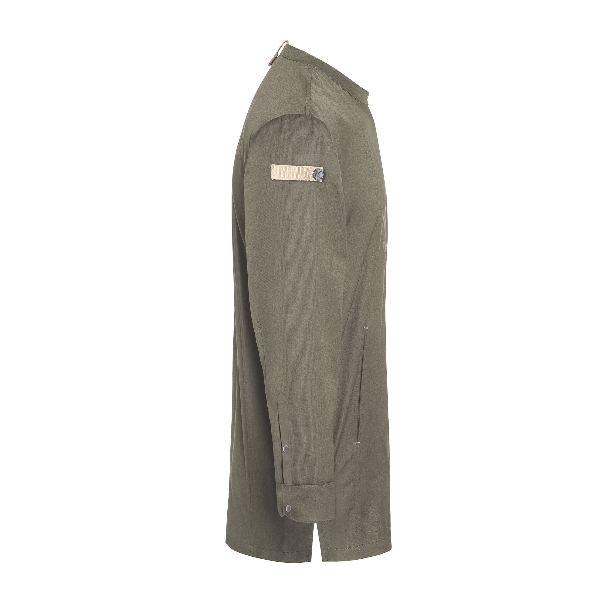 KARLOWSKY | GREEN-GENERATION Chef Jacket – Sage - Size 46 - Recycled Polyester