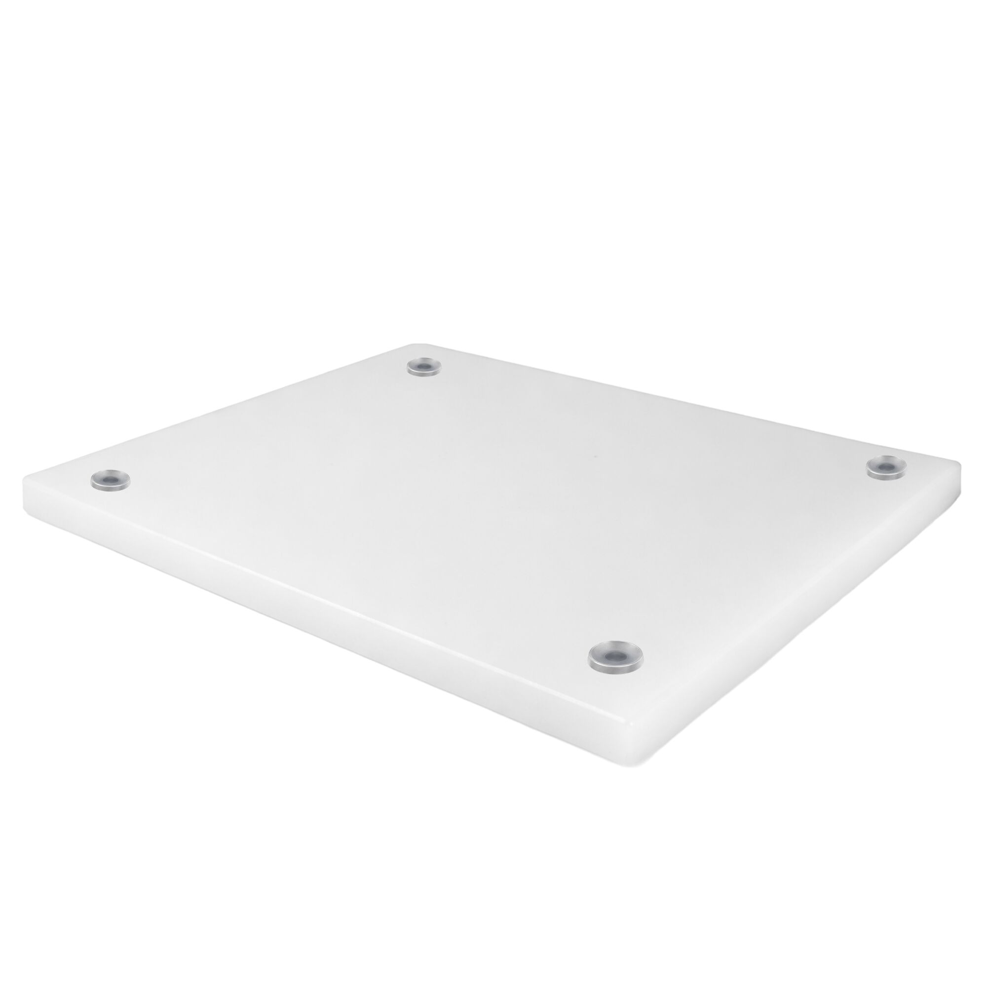 Planche à découper antidérapante - 300x500mm - Épaisseur: 20mm - Conforme HACCP - PEHD 500 - Blanc