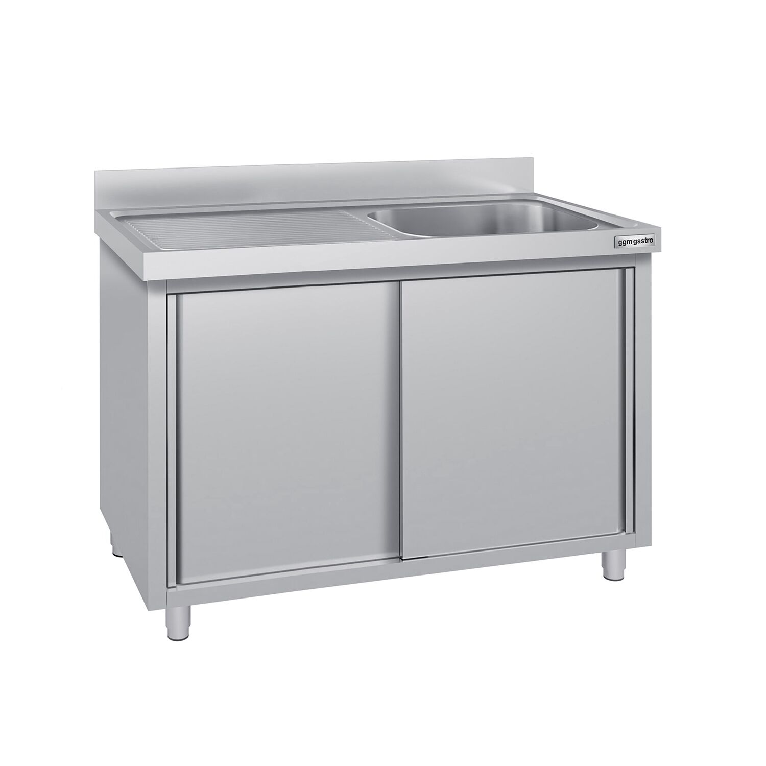 Meuble évier ECO - 1400 x 600 mm - avec 1 bac à droite