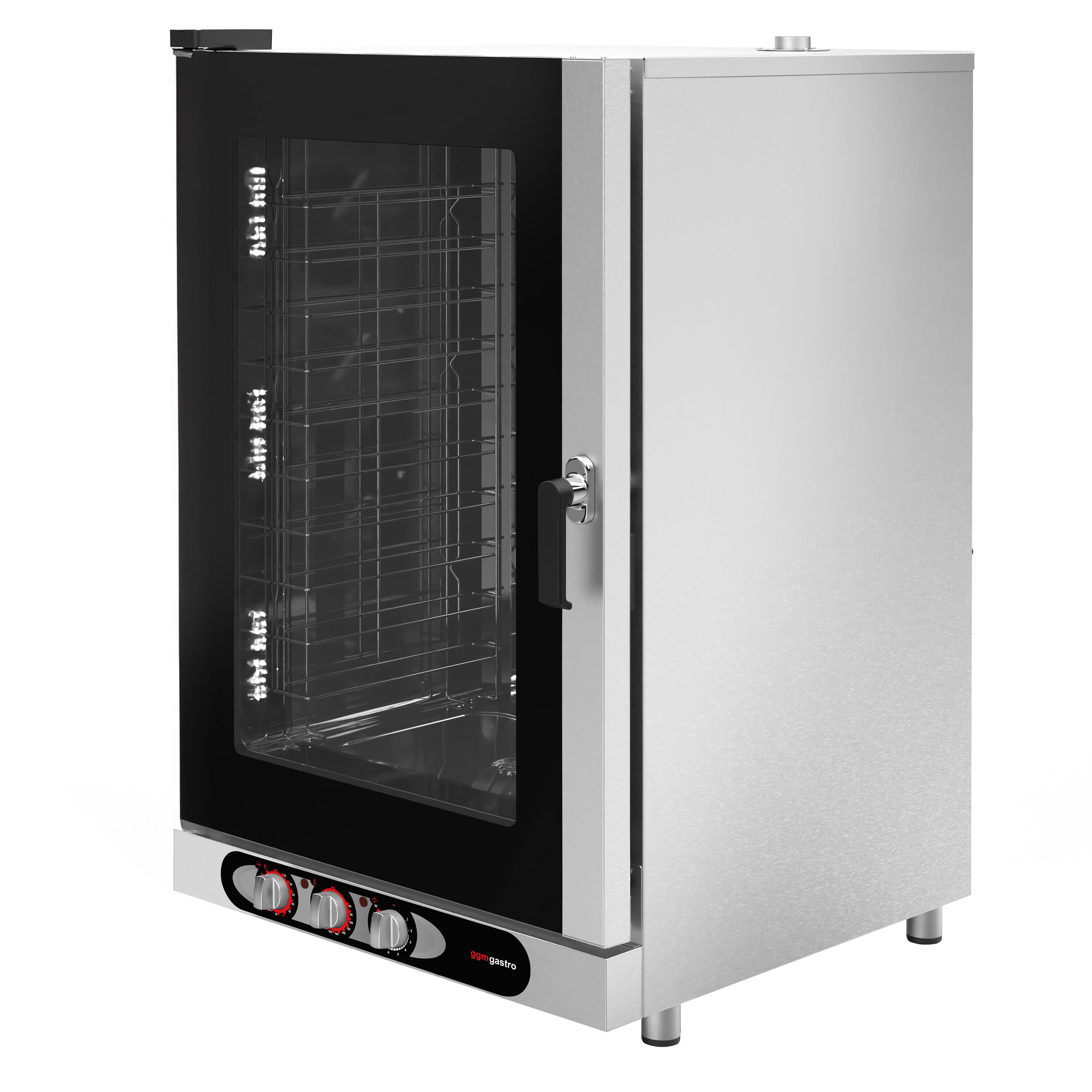 Electric Commercial Combi Oven - Manual Controls - 10x GN 1/1 or 10x EN 600x400