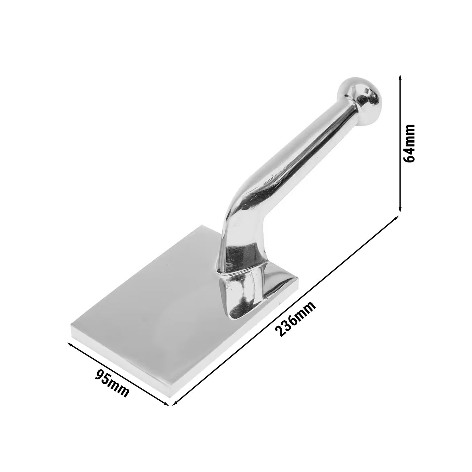 Marteau à viande (attendrisseur) - acier inoxydable