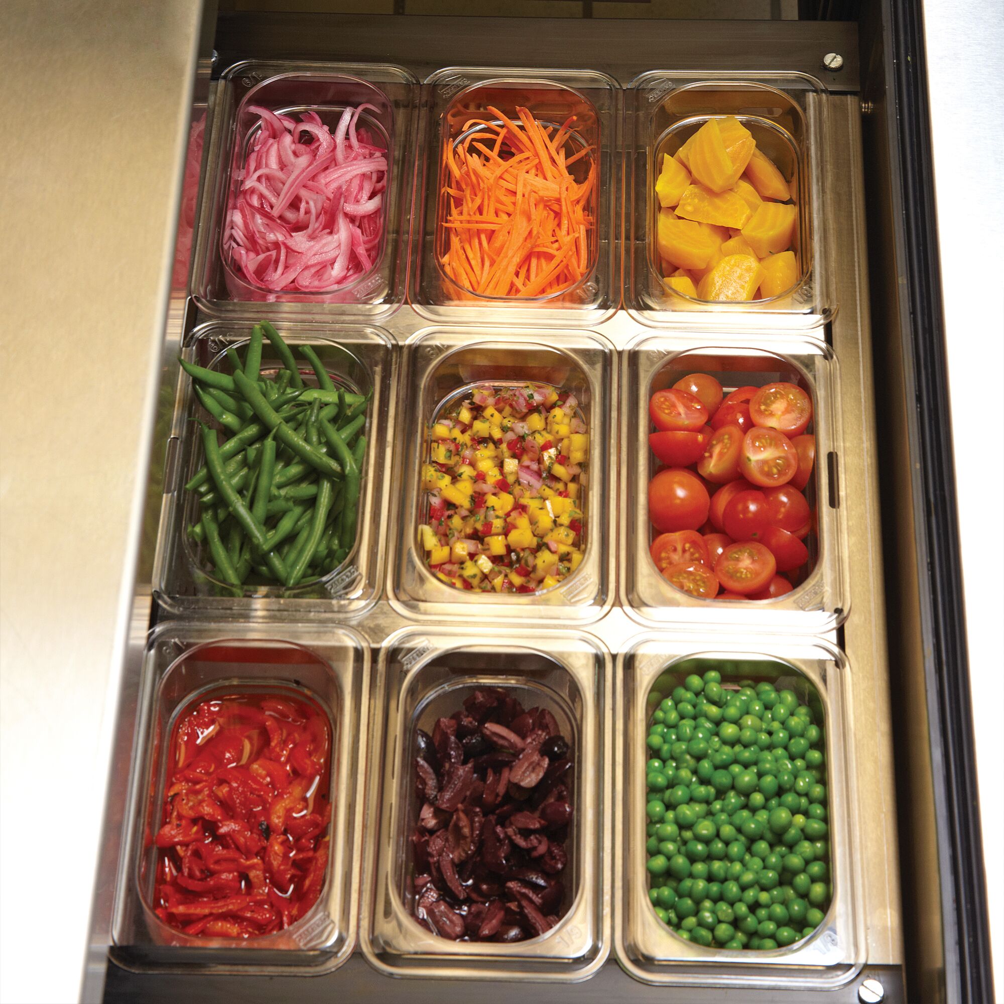 (6 pieces) CAMBRO | Camview® Gastronorm Container - 1/4 - Clear - 100 mm - BPA-free