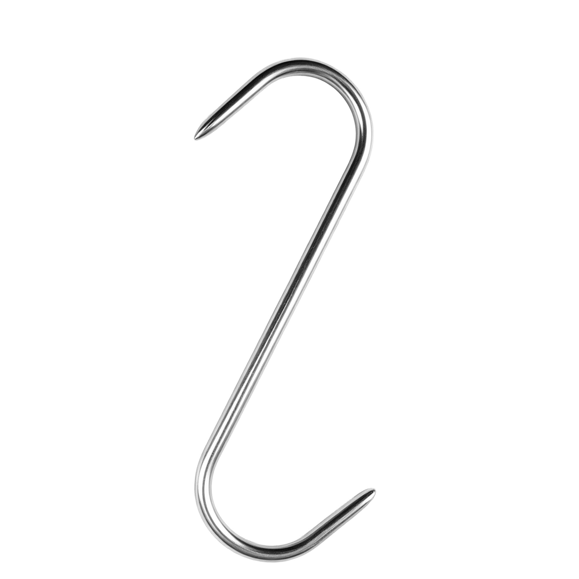 (10 Stück) - Fleischhaken für Fleischreifeschrank - Länge: 200m - Dicke: 4mm