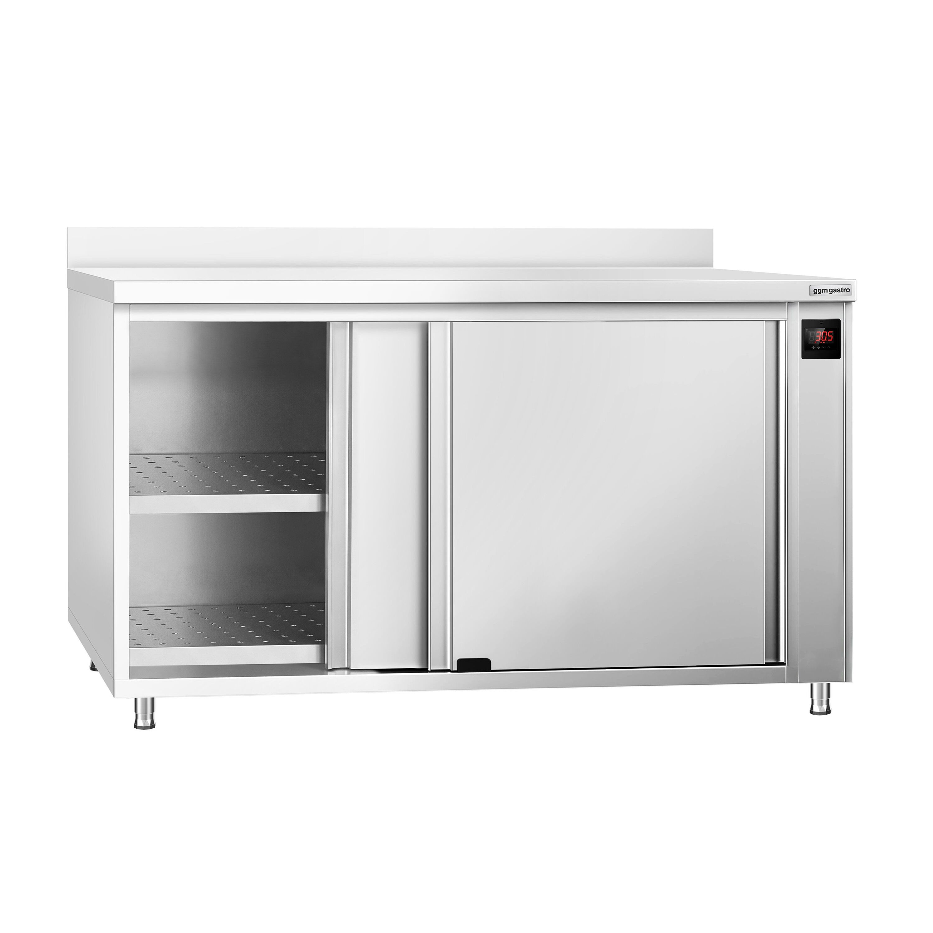 Armoire chauffante professionnelle - 2kW - 1 étagères - 1600x700x970mm