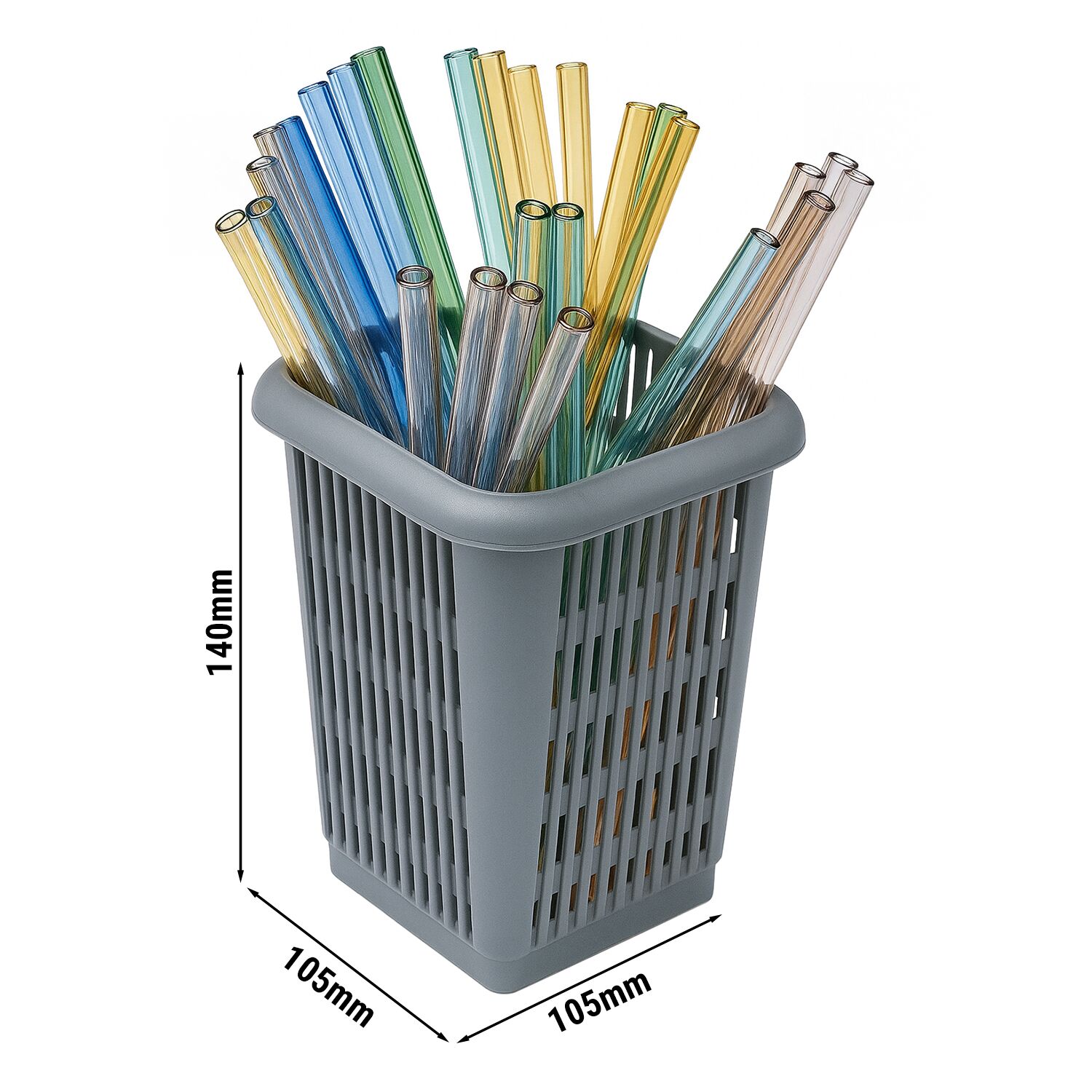Panier de Lavage - pour env. 50 Pailles en Verre