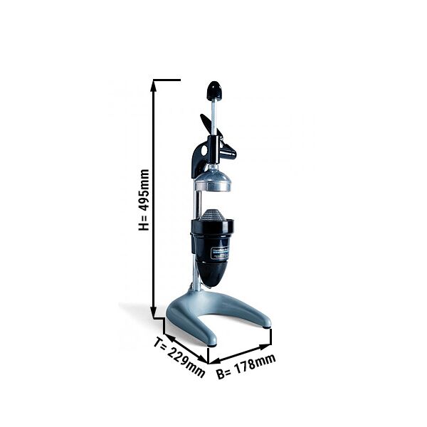 Heavy Duty Lever Citrus Press - with Drip Tray - Length: 495mm