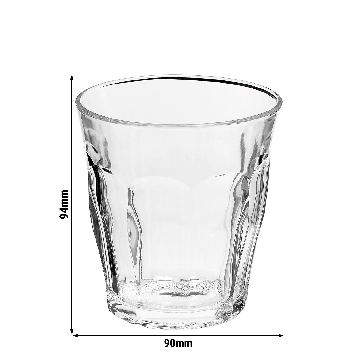 (6 pcs) Duralex Gobelet - PICARDIE - 31 cl - Transparent