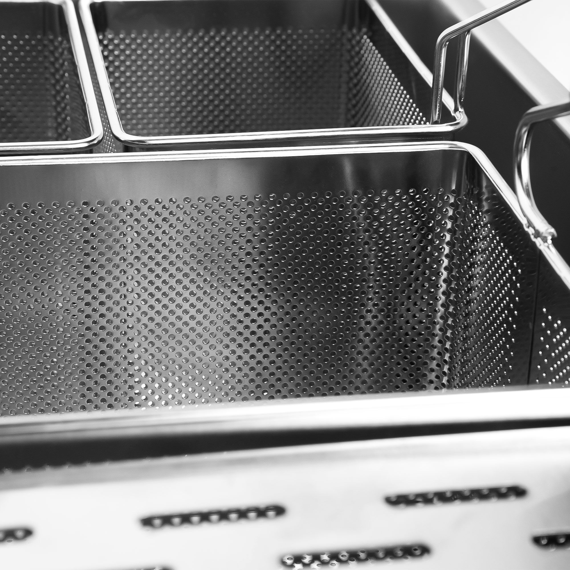 Cuiseur à pâtes électrique – 25 L – 3,25 kW – avec robinet de vidange – incl. 3 paniers