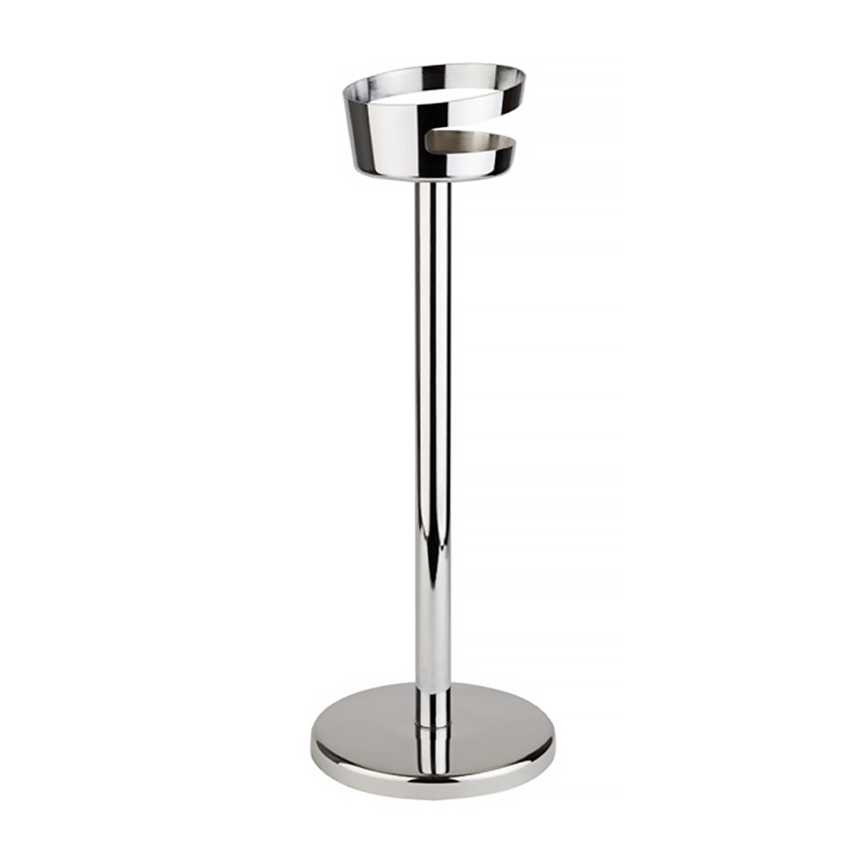 Support pour seau à champagne - Acier inoxydable - Hauteur:730mm - Ø175mm