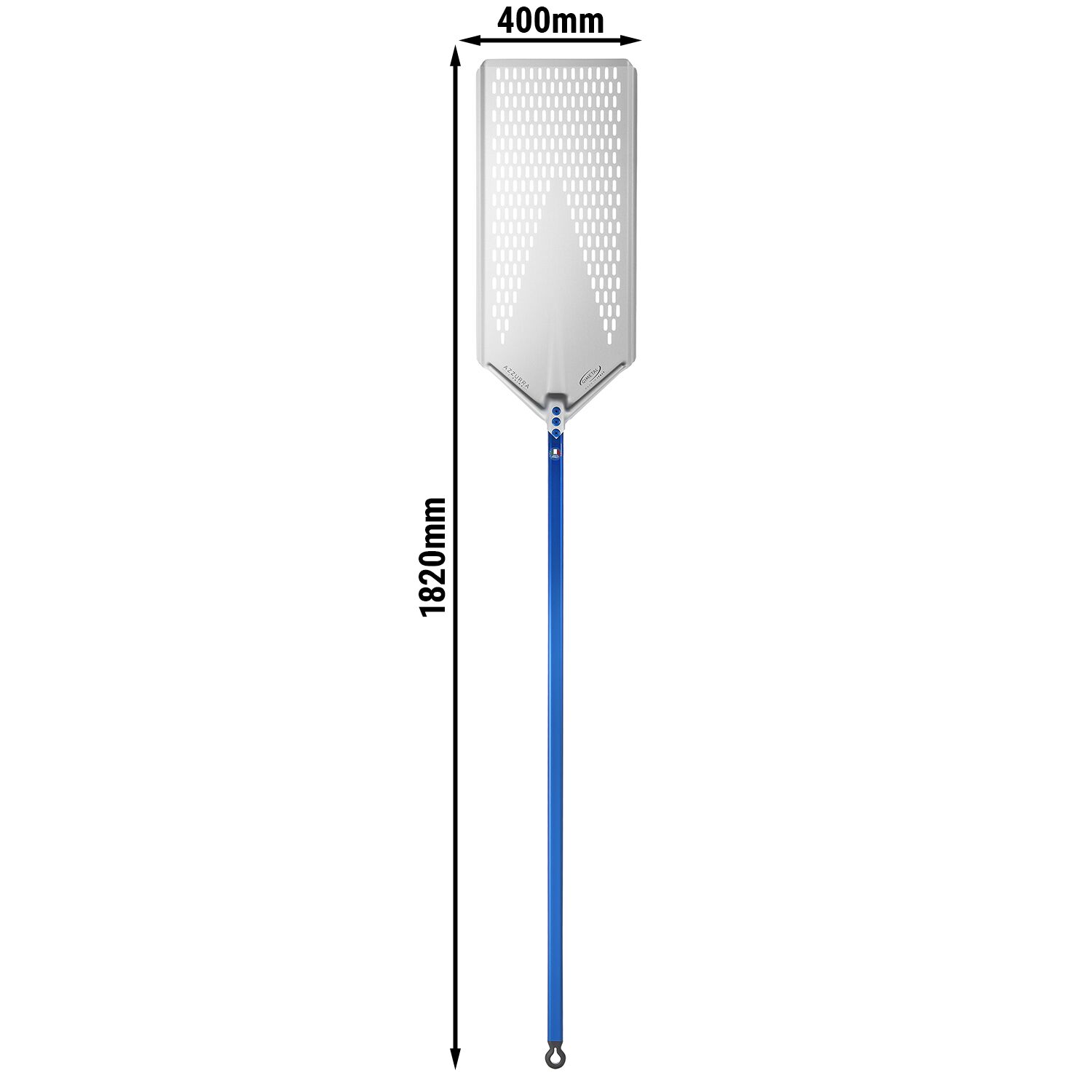 Pizza Peel - AZZURRA - Aluminium - 600x400mm - perforated