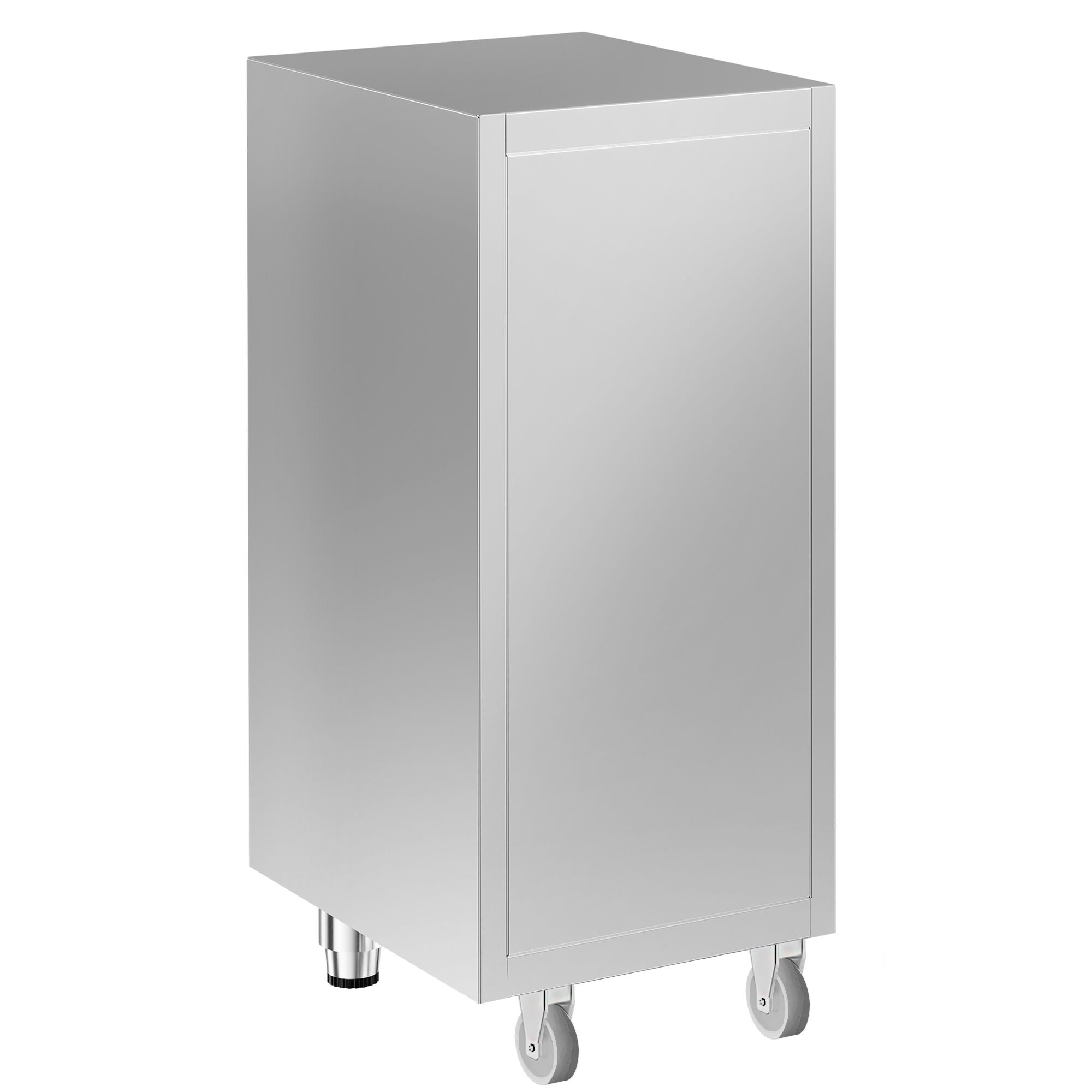 Mülleimer - mit Klappdeckelöffnung - 400x500mm - ohne Aufkantung