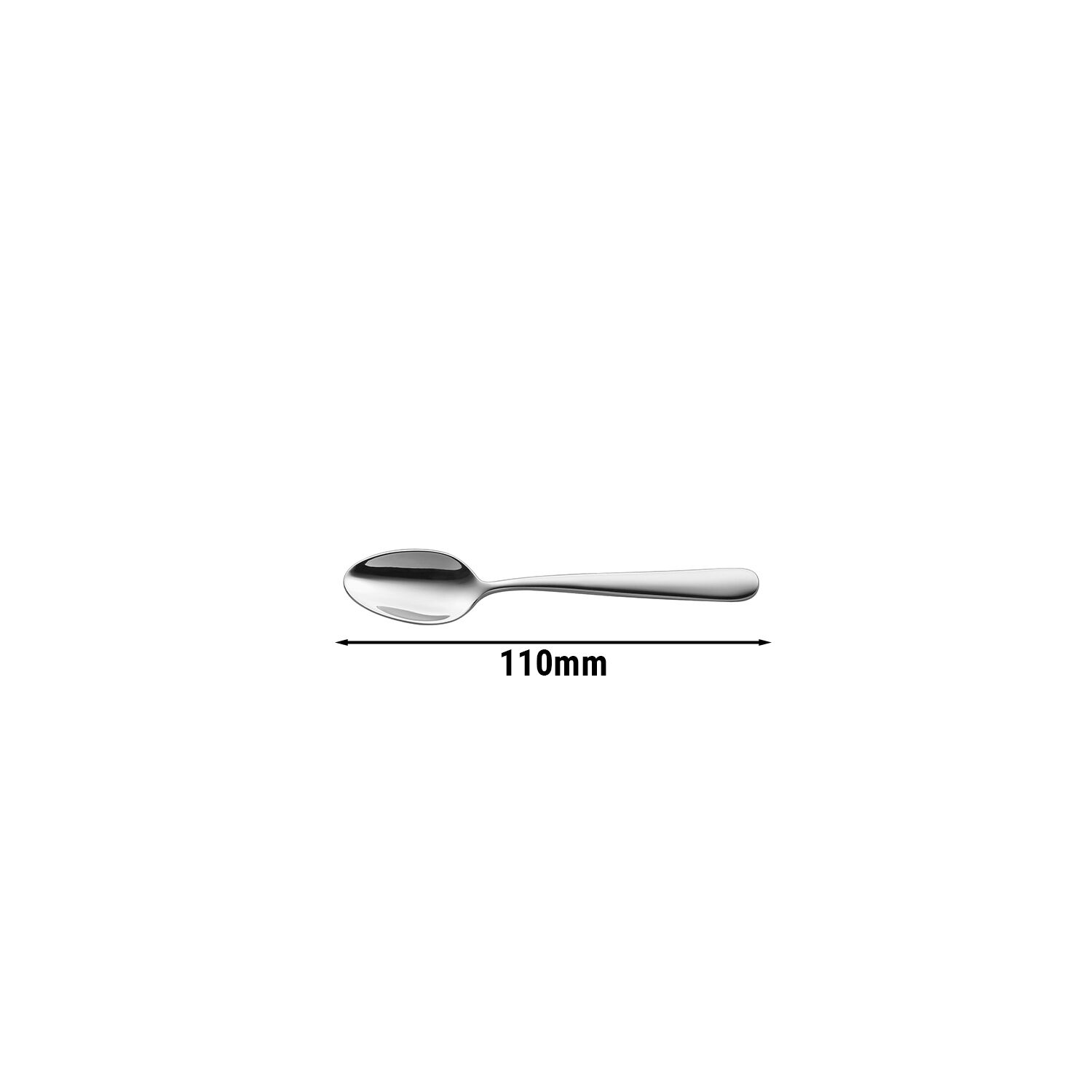 ZWILLING | Swing Espresso Spoon – 110 mm - Polished - 18/10 Stainless Steel