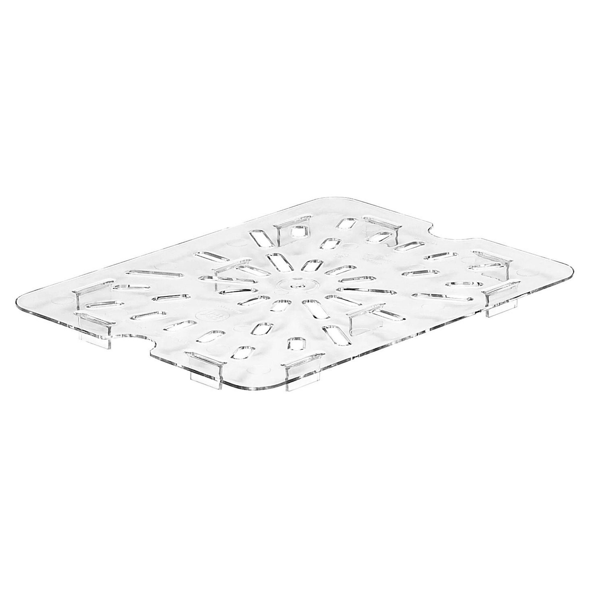 (6 pièces) CAMBRO | Camview® - Égouttoir GN en copolymère 1/2 - Transparent - Sans BPA